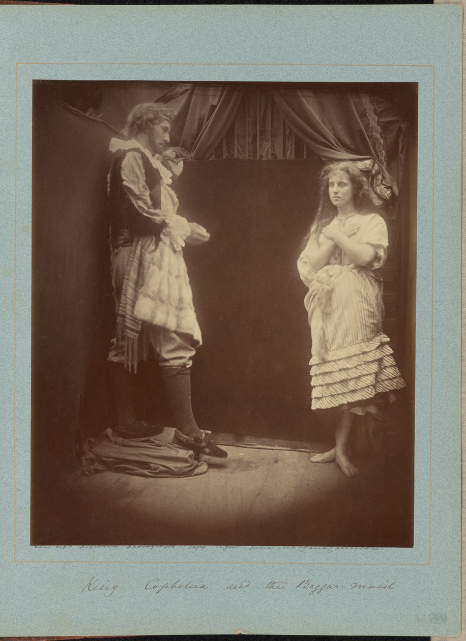 Re Cophetua e la fanciulla mendicante da Julia Margaret Cameron