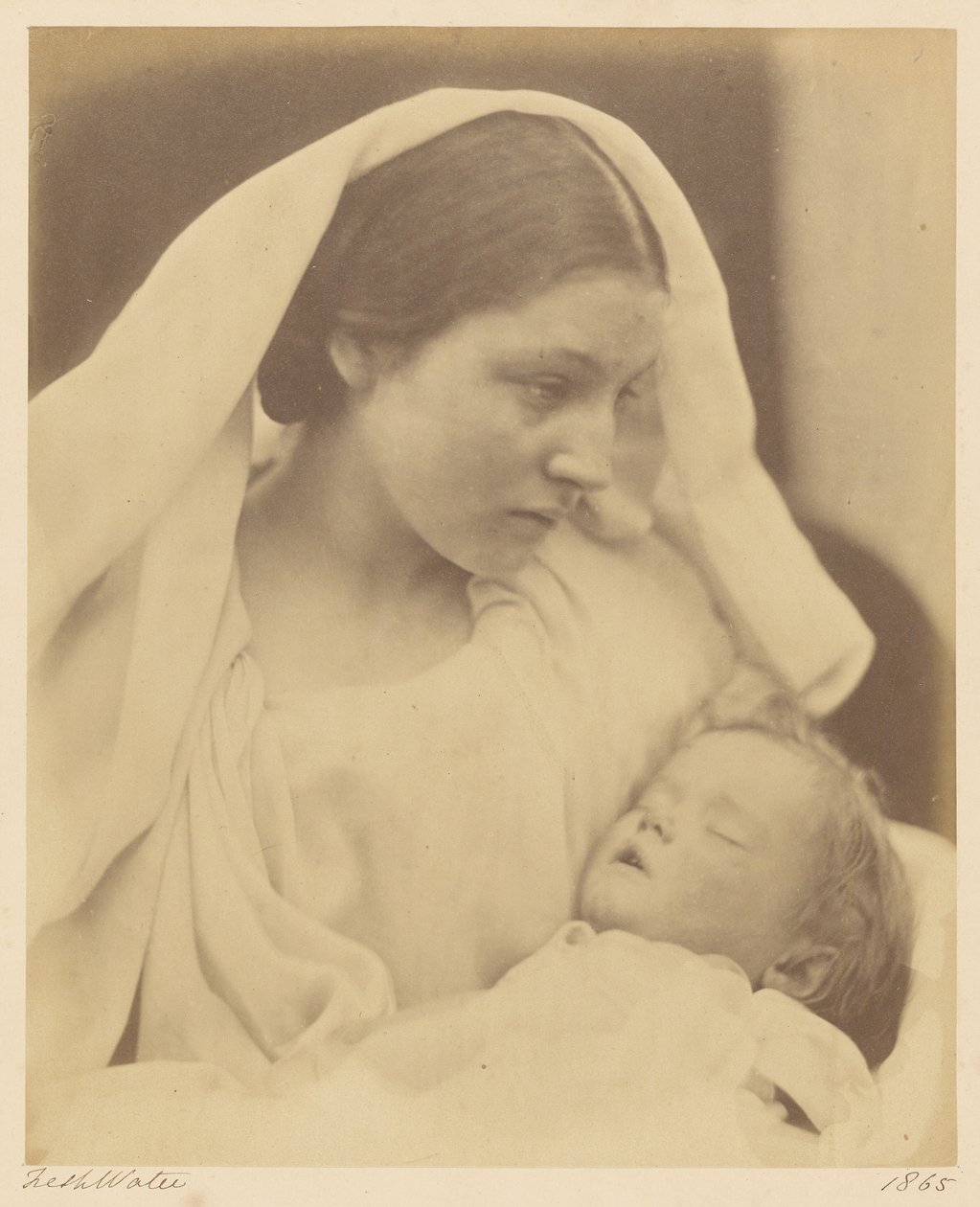 La Madonna Riposata da Julia Margaret Cameron