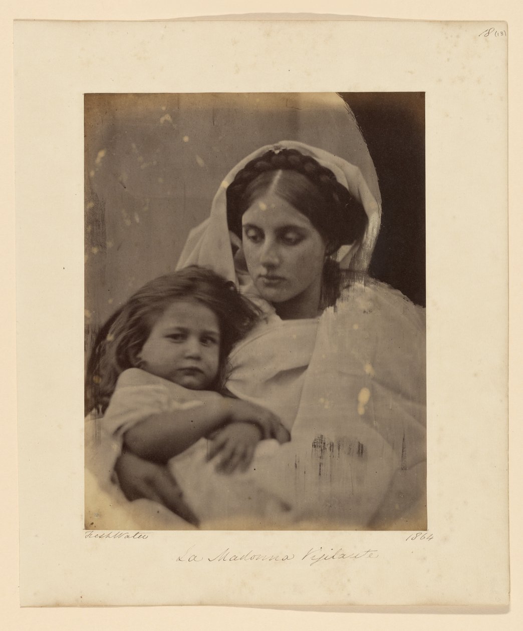 La Madonna Vigilante da Julia Margaret Cameron
