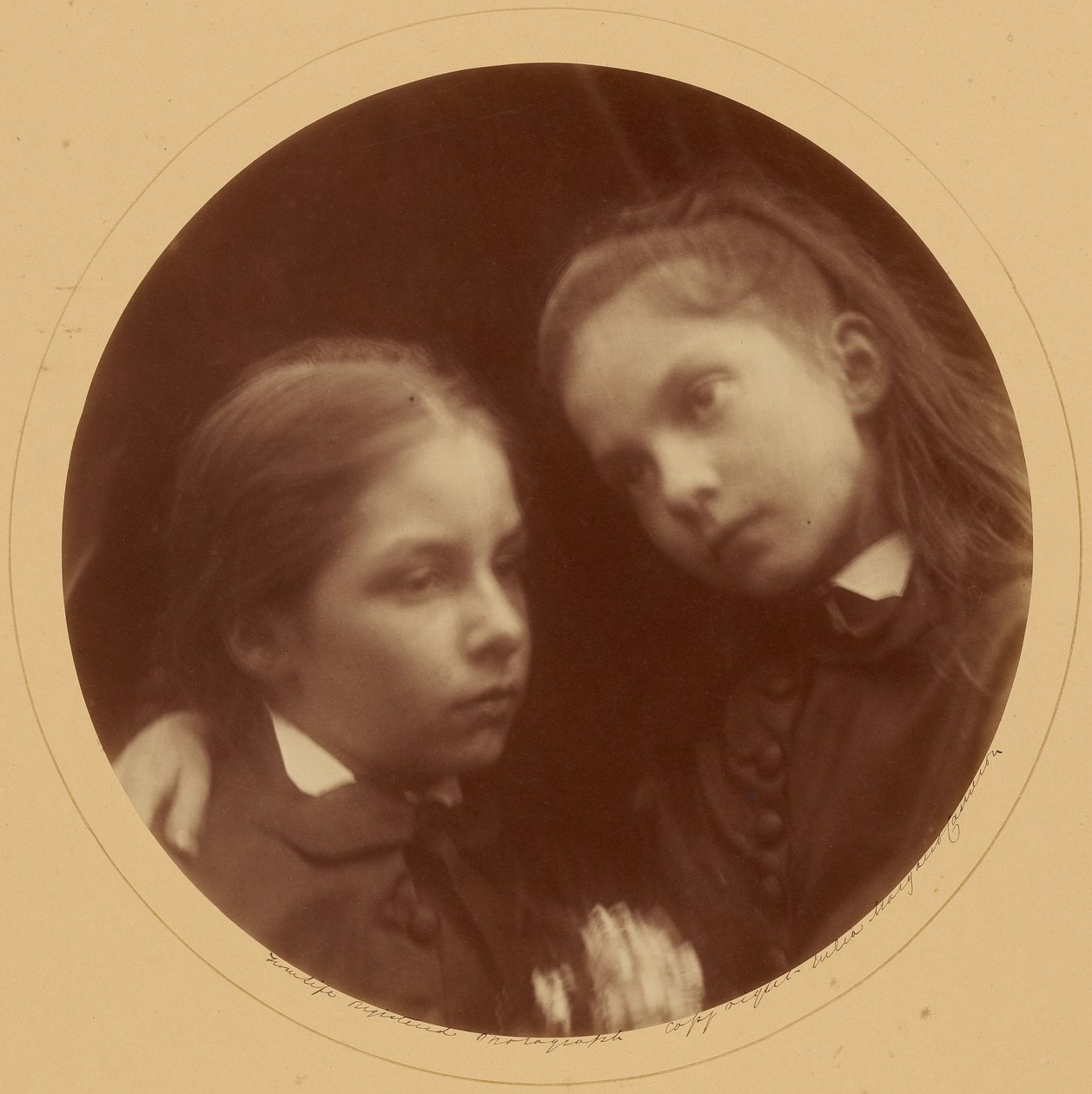[Margaret e Adeline Norman] da Julia Margaret Cameron