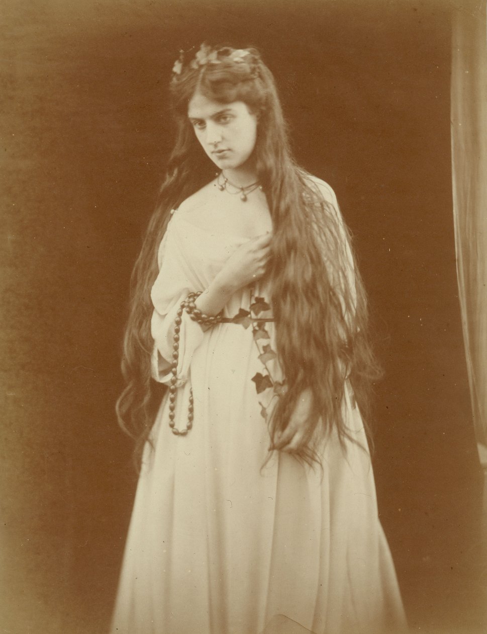 "Memoria" ("Mnemosine"), Marie Spartali da Julia Margaret Cameron