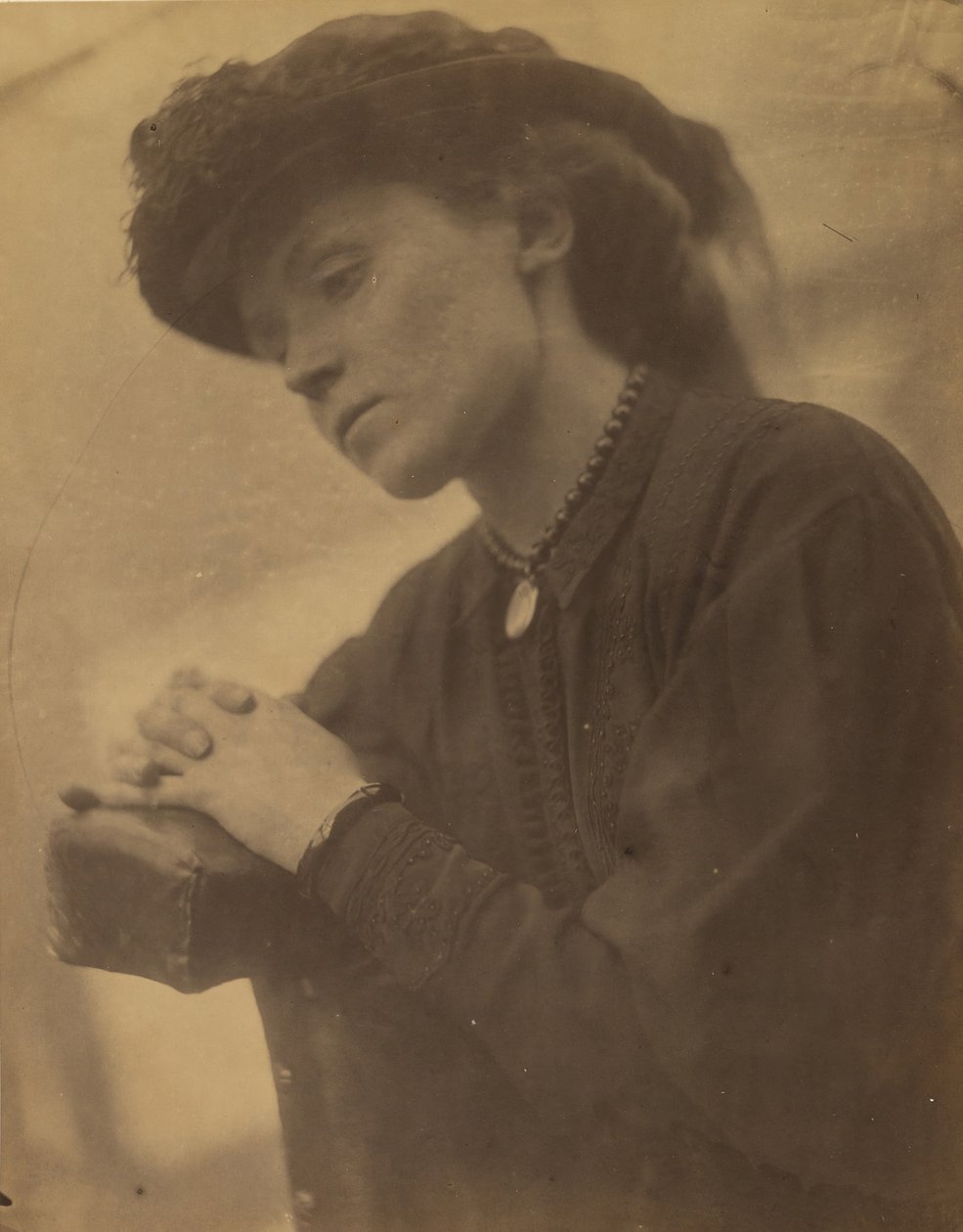 Minnie Thackeray, 1865 da Julia Margaret Cameron