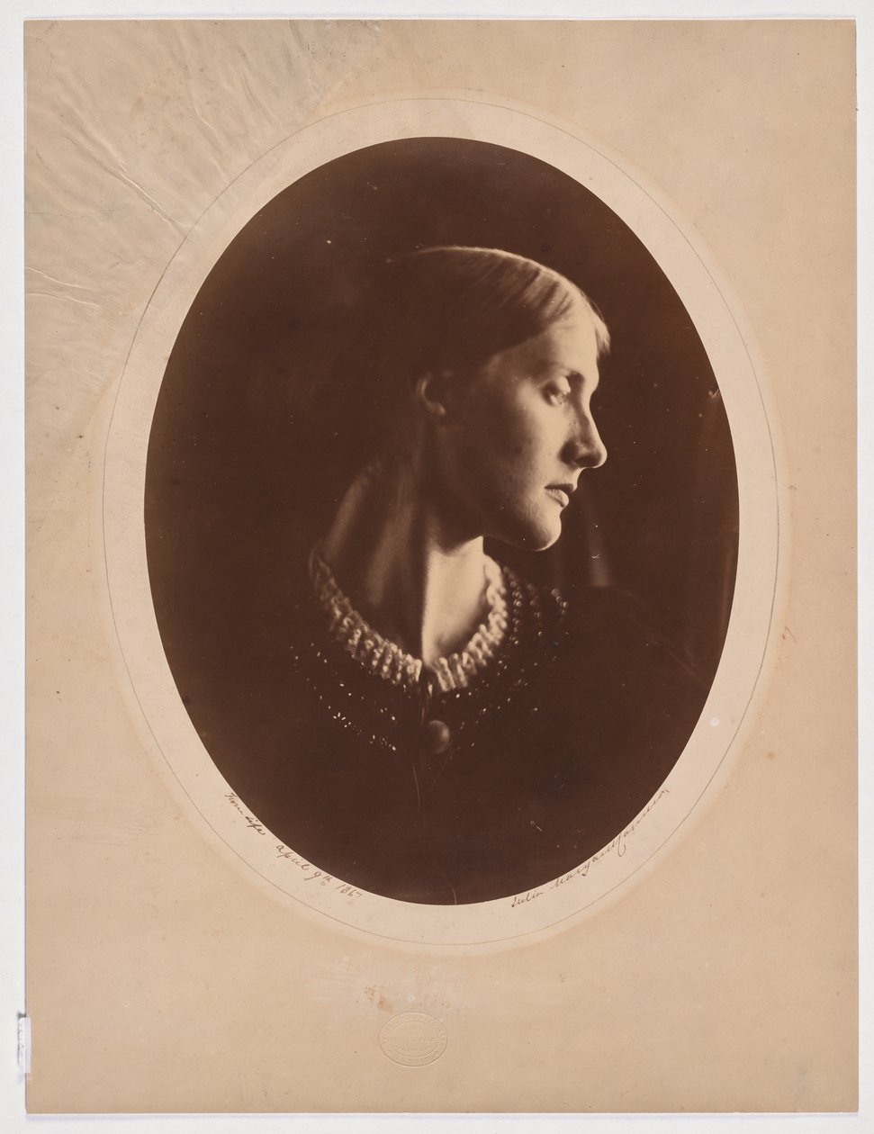 Signora Herbert Duckworth da Julia Margaret Cameron