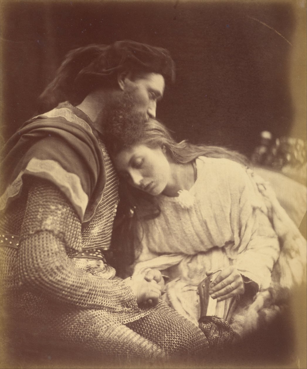 La separazione di Sir Lancillotto e della Regina Ginevra da Julia Margaret Cameron