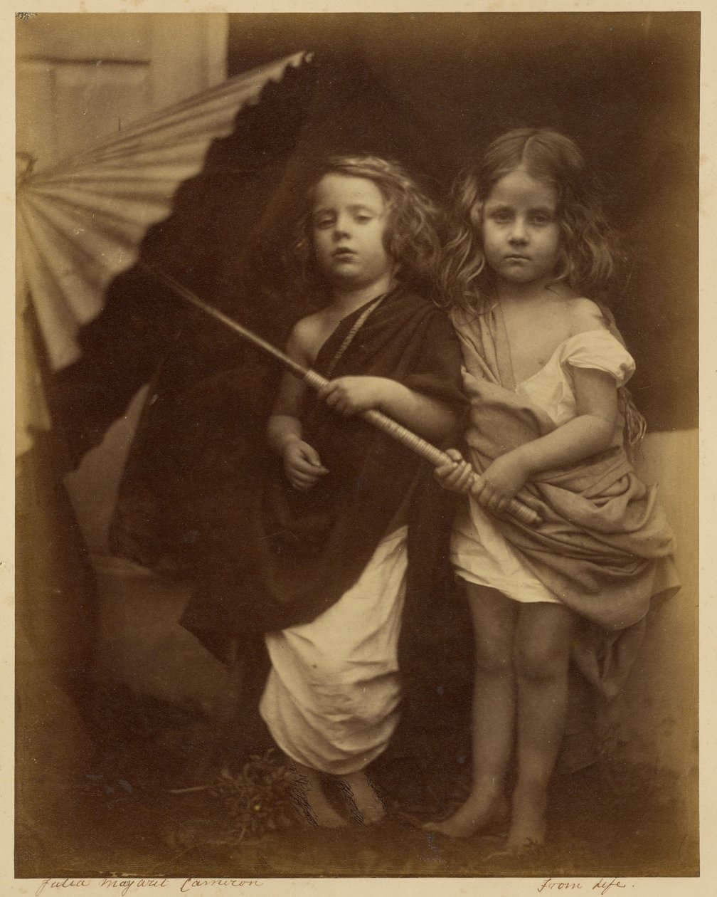 [Paolo e Virginia] da Julia Margaret Cameron