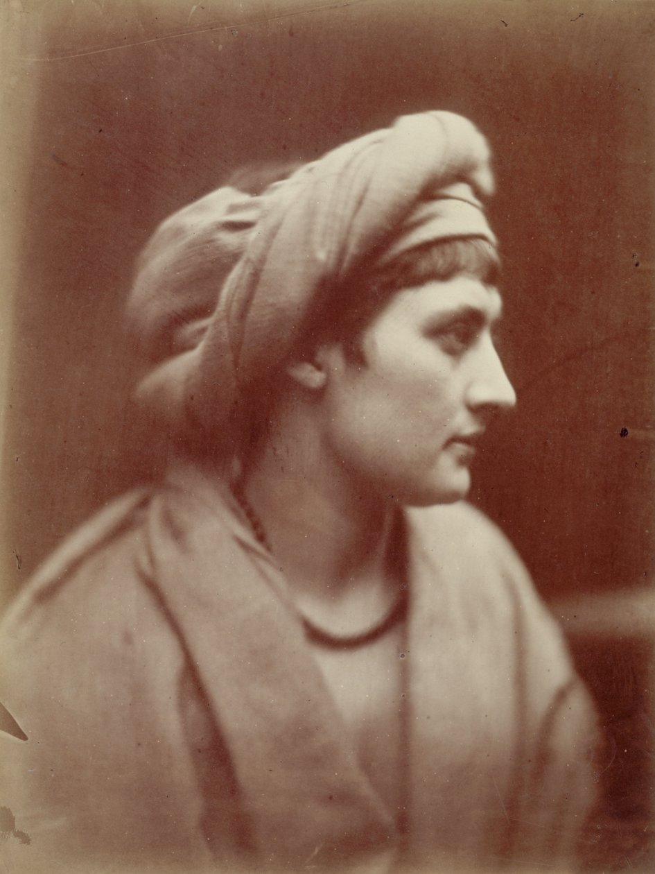 Ritratto di donna con turbante da Julia Margaret Cameron