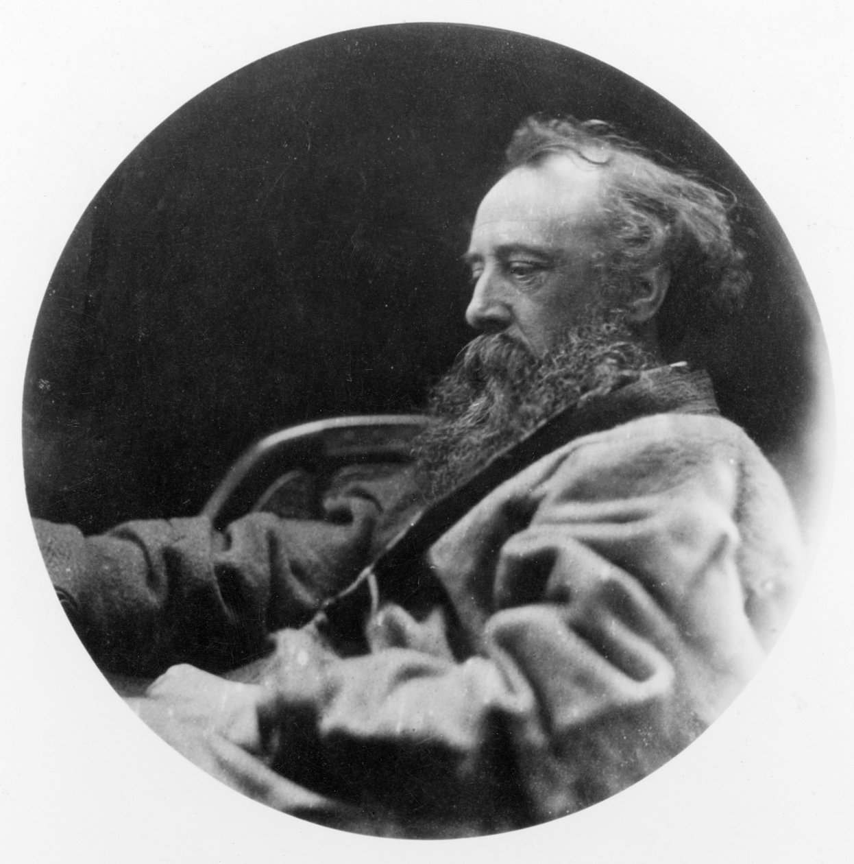 Ritratto di George Frederick Watts da Julia Margaret Cameron