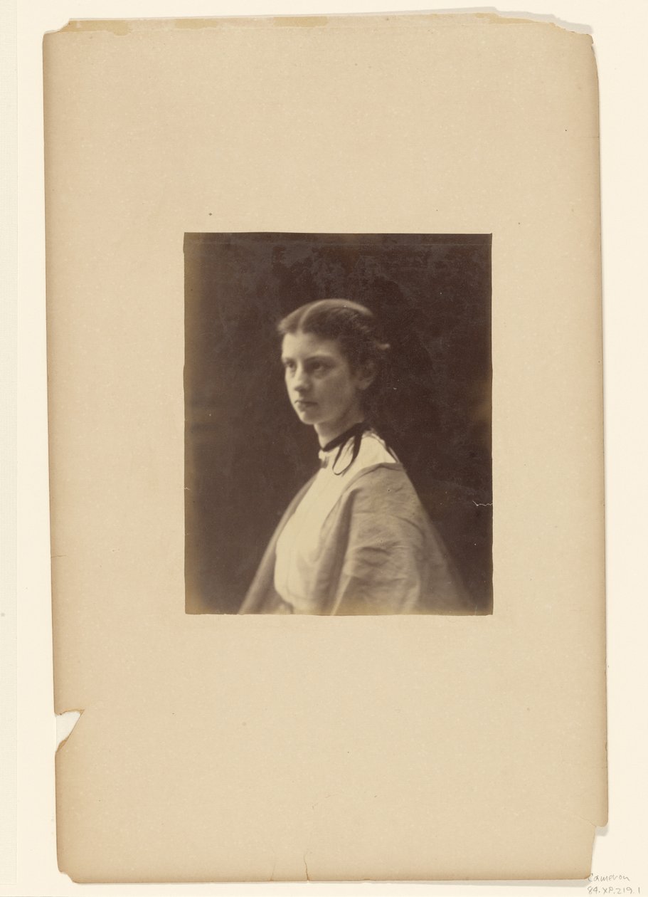 [Ritratto di una giovane donna] da Julia Margaret Cameron