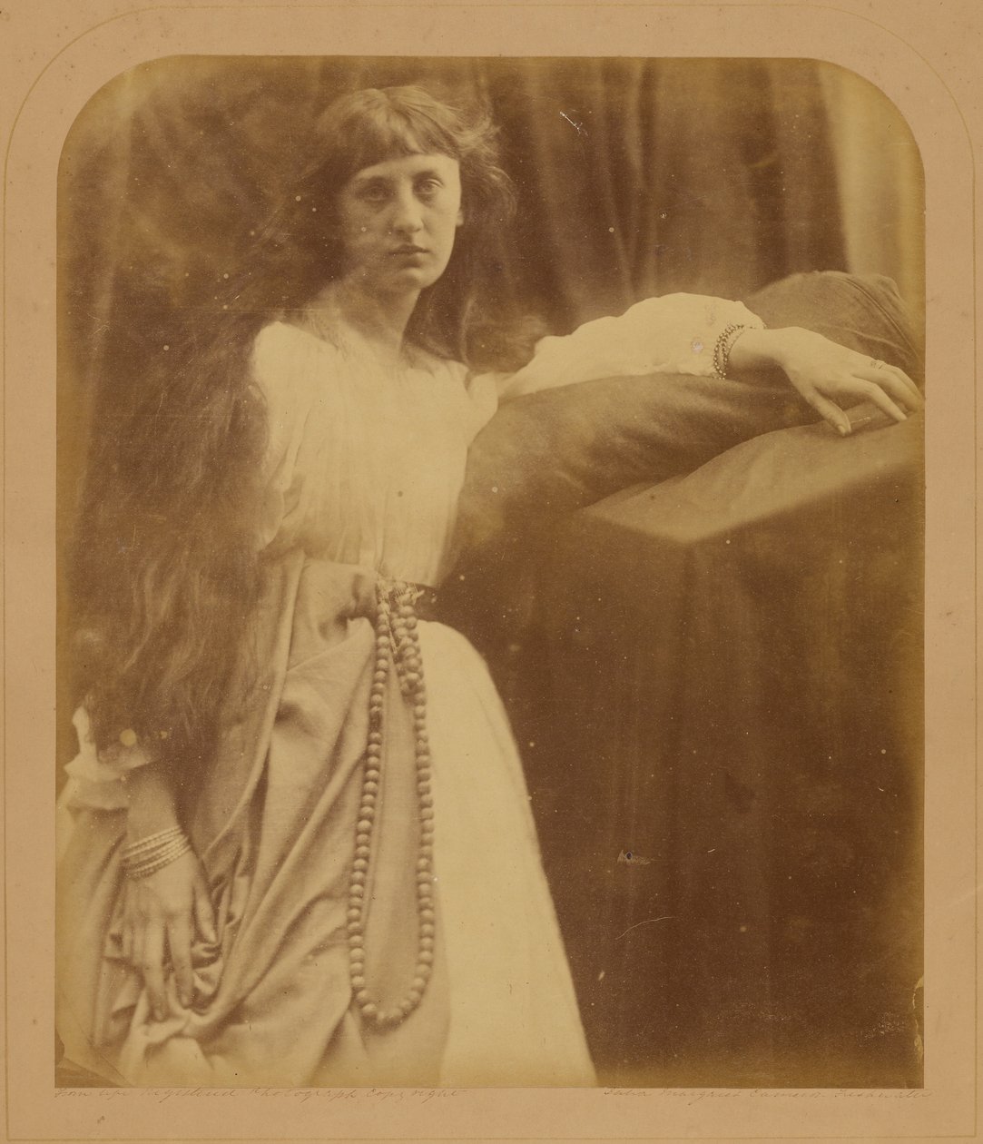 Studio pre - raffaellita da Julia Margaret Cameron