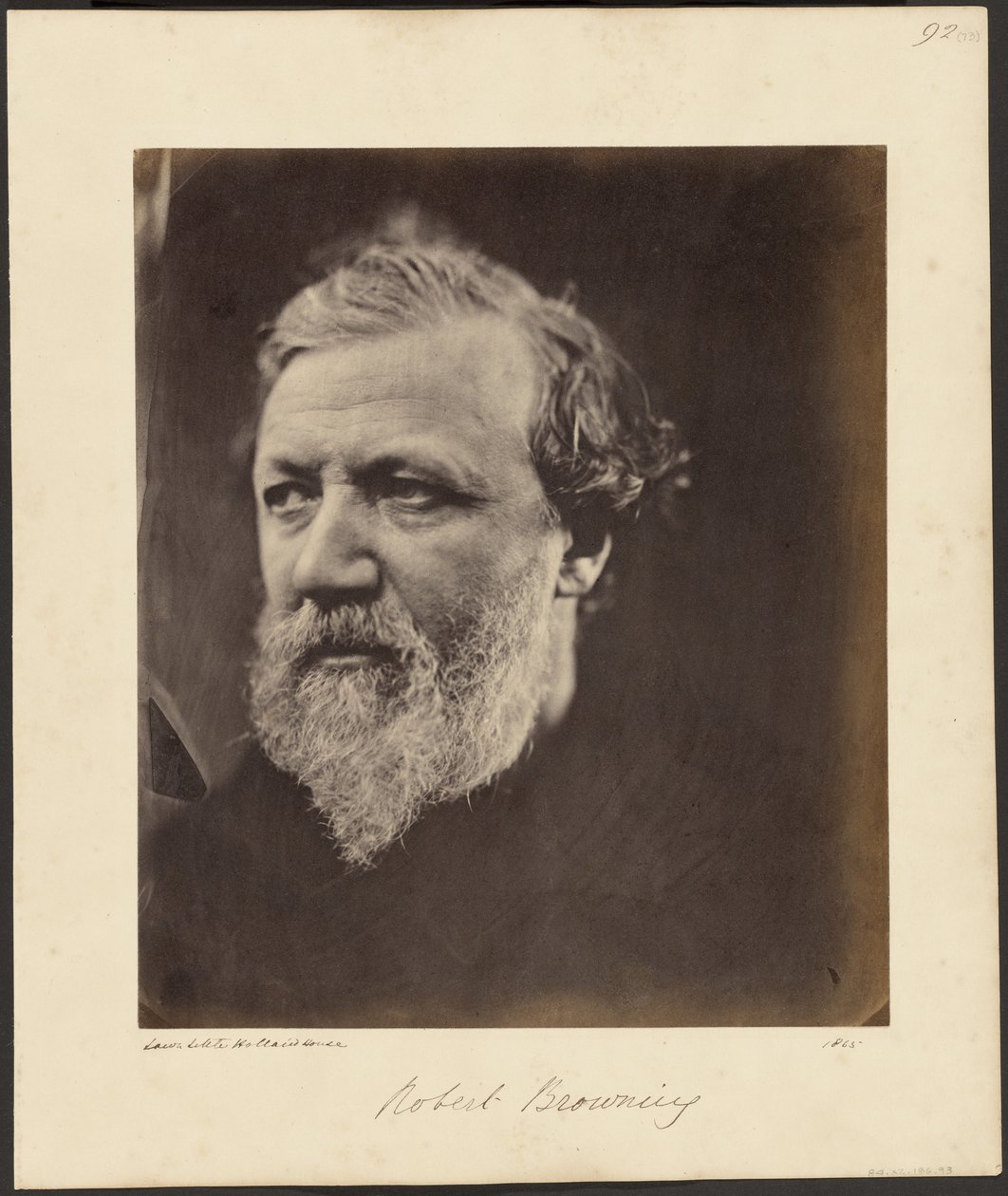 Robert Browning da Julia Margaret Cameron