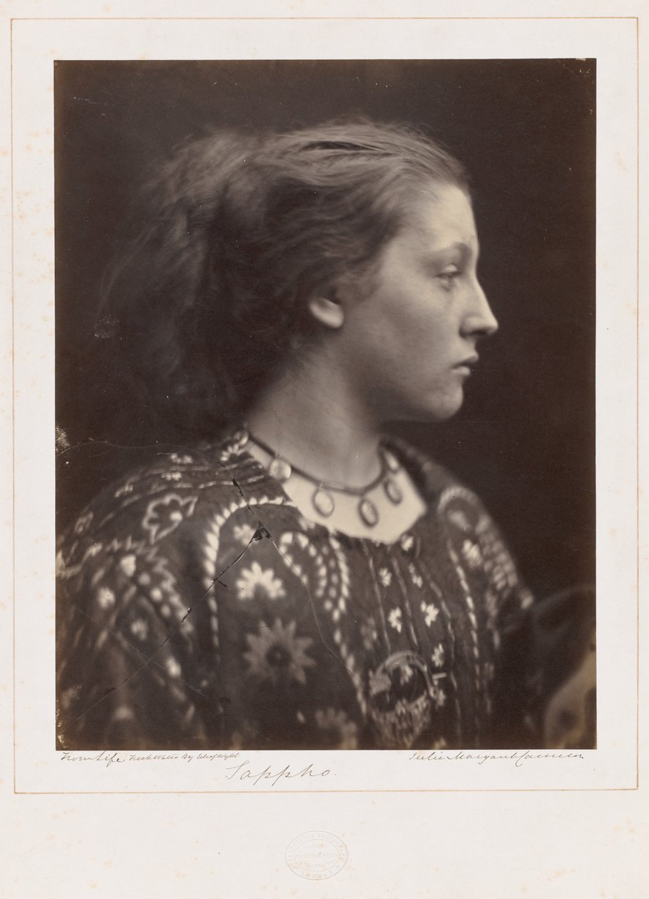 Saffo da Julia Margaret Cameron