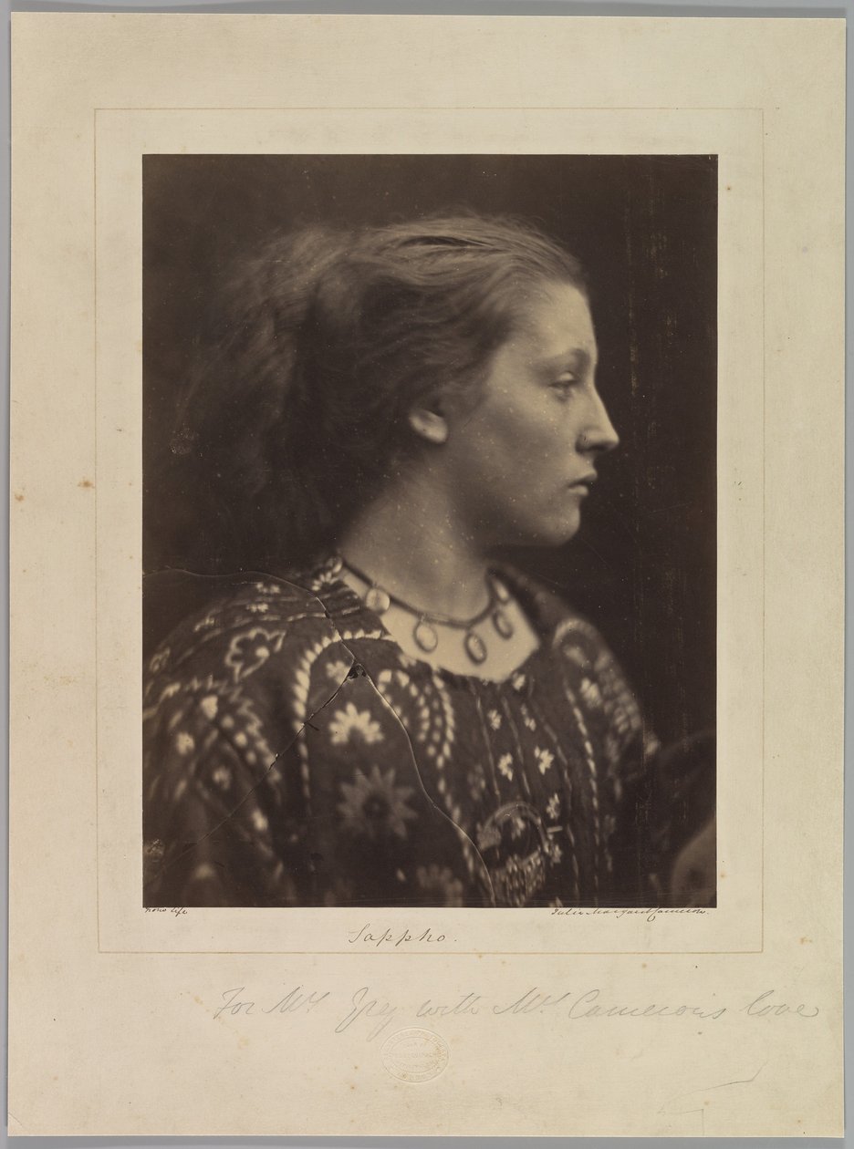 Saffo da Julia Margaret Cameron