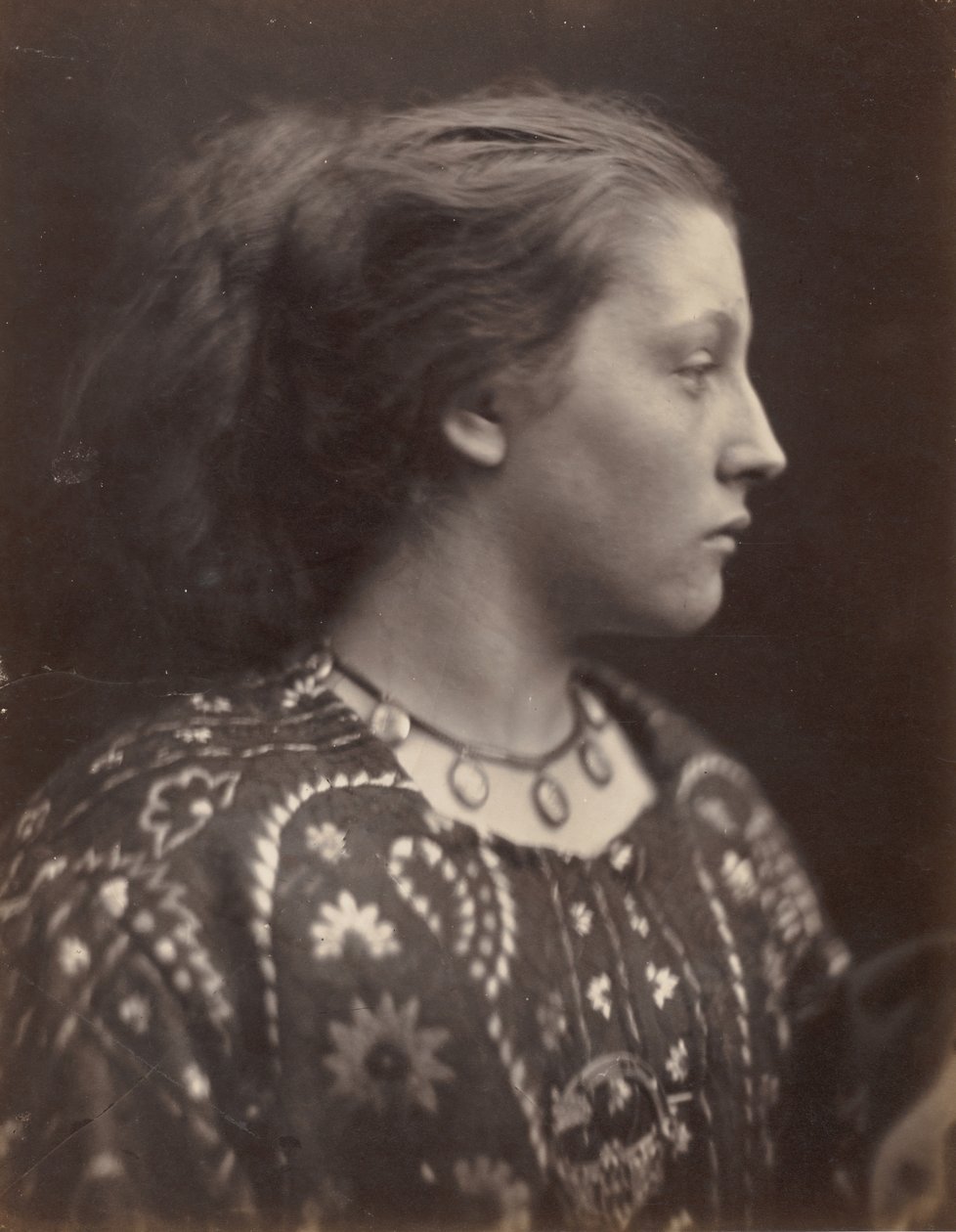 Saffo, 1865 da Julia Margaret Cameron