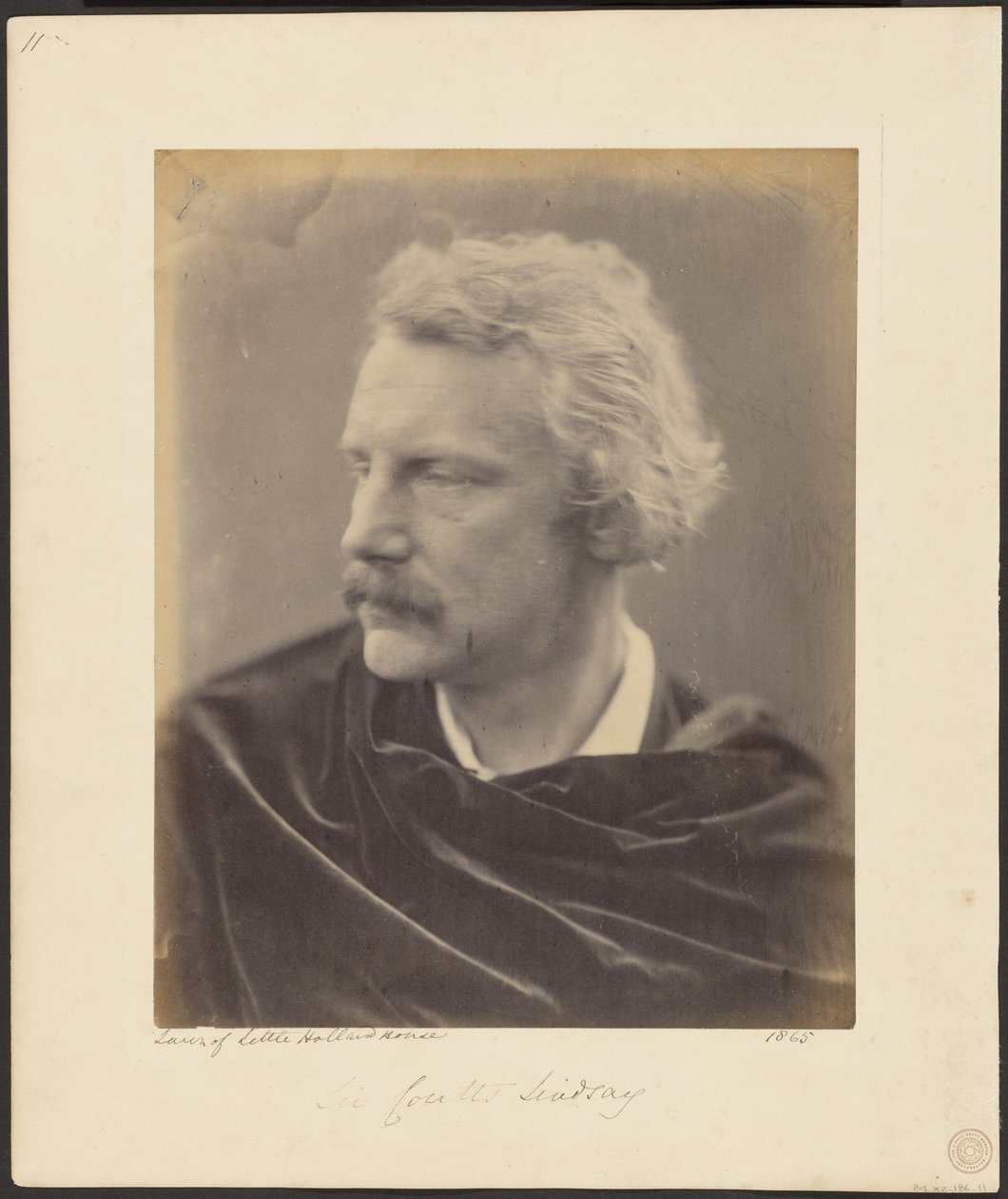 Sir Coutts Lindsay da Julia Margaret Cameron