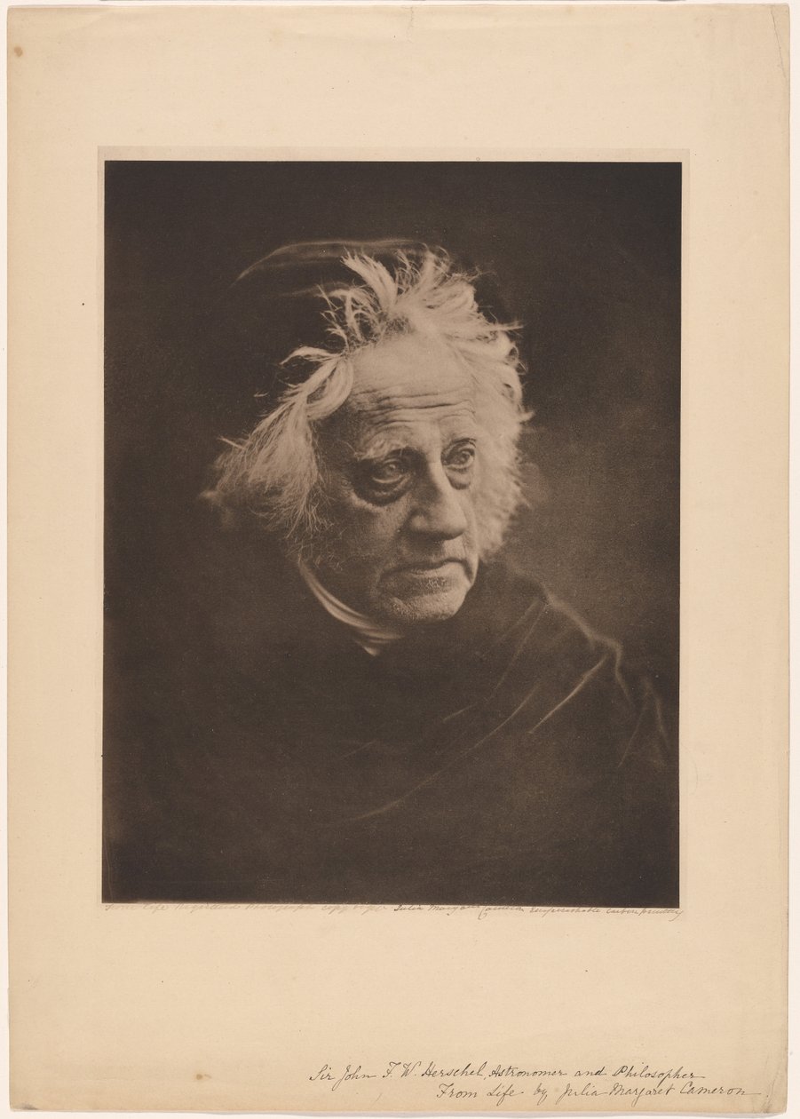 Sir John F.W. Herschel da Julia Margaret Cameron