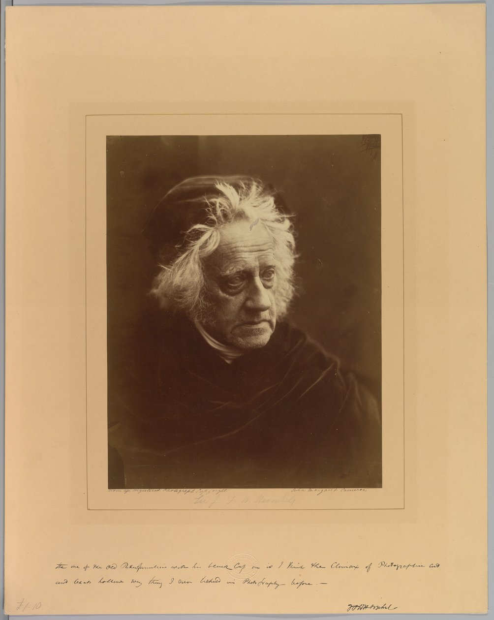 Sir John Herschel da Julia Margaret Cameron