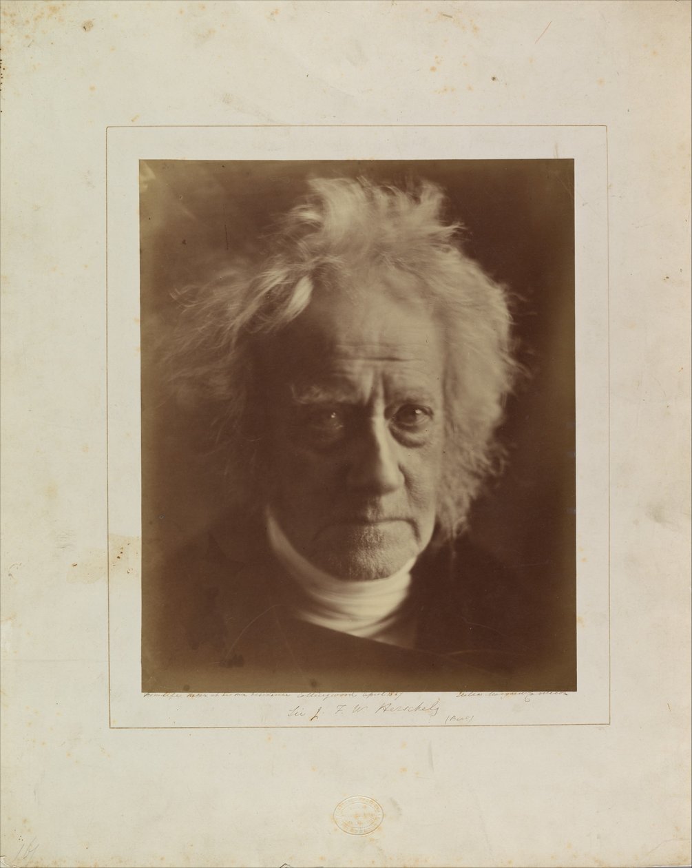 Sir John Herschel da Julia Margaret Cameron