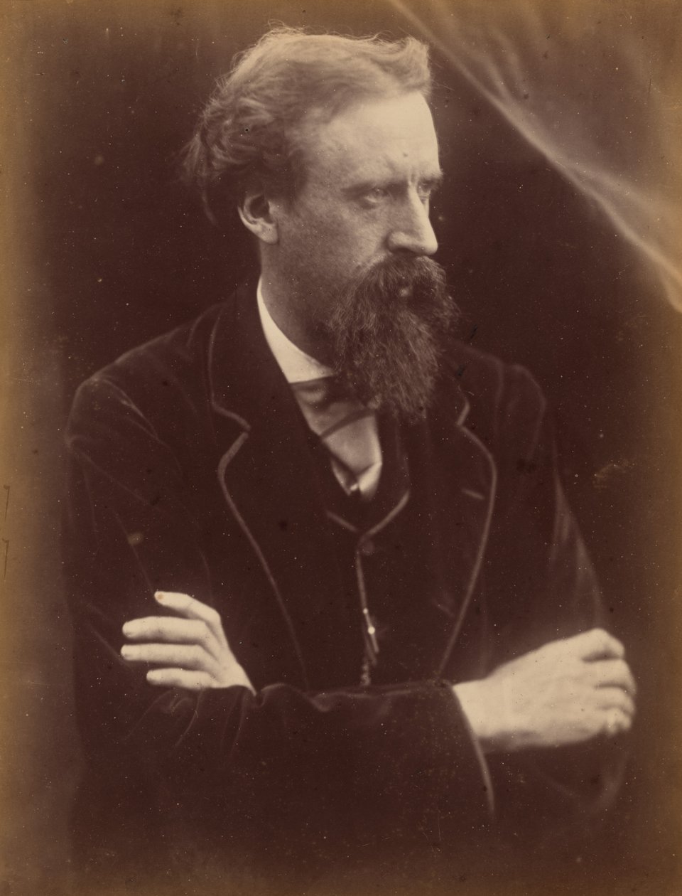 Sir Leslie Stephen, c. 1872 (foto) da Julia Margaret Cameron