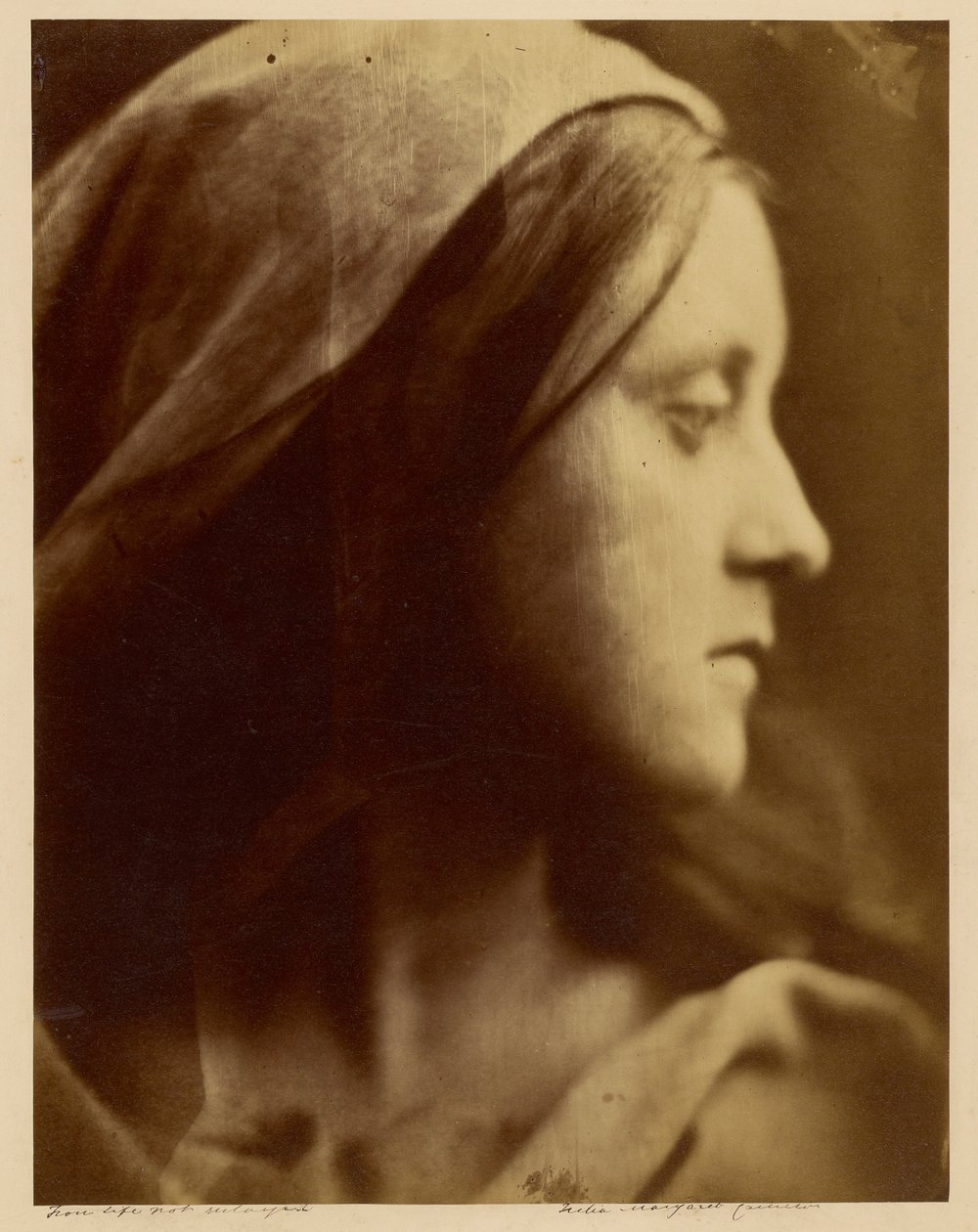 [Studio per una Sacra Famiglia] da Julia Margaret Cameron