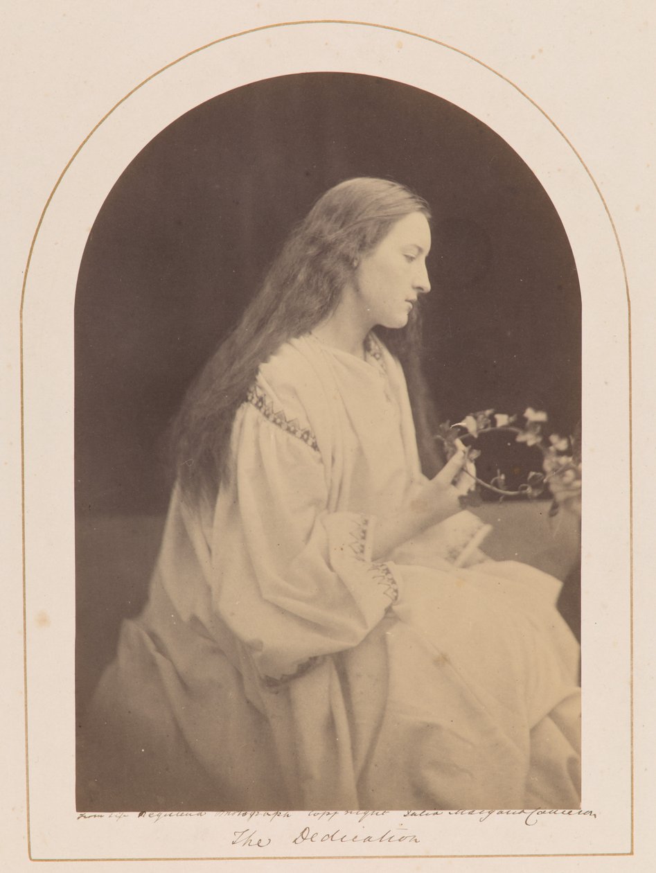 La dedica (Hattie Campbell) da Julia Margaret Cameron