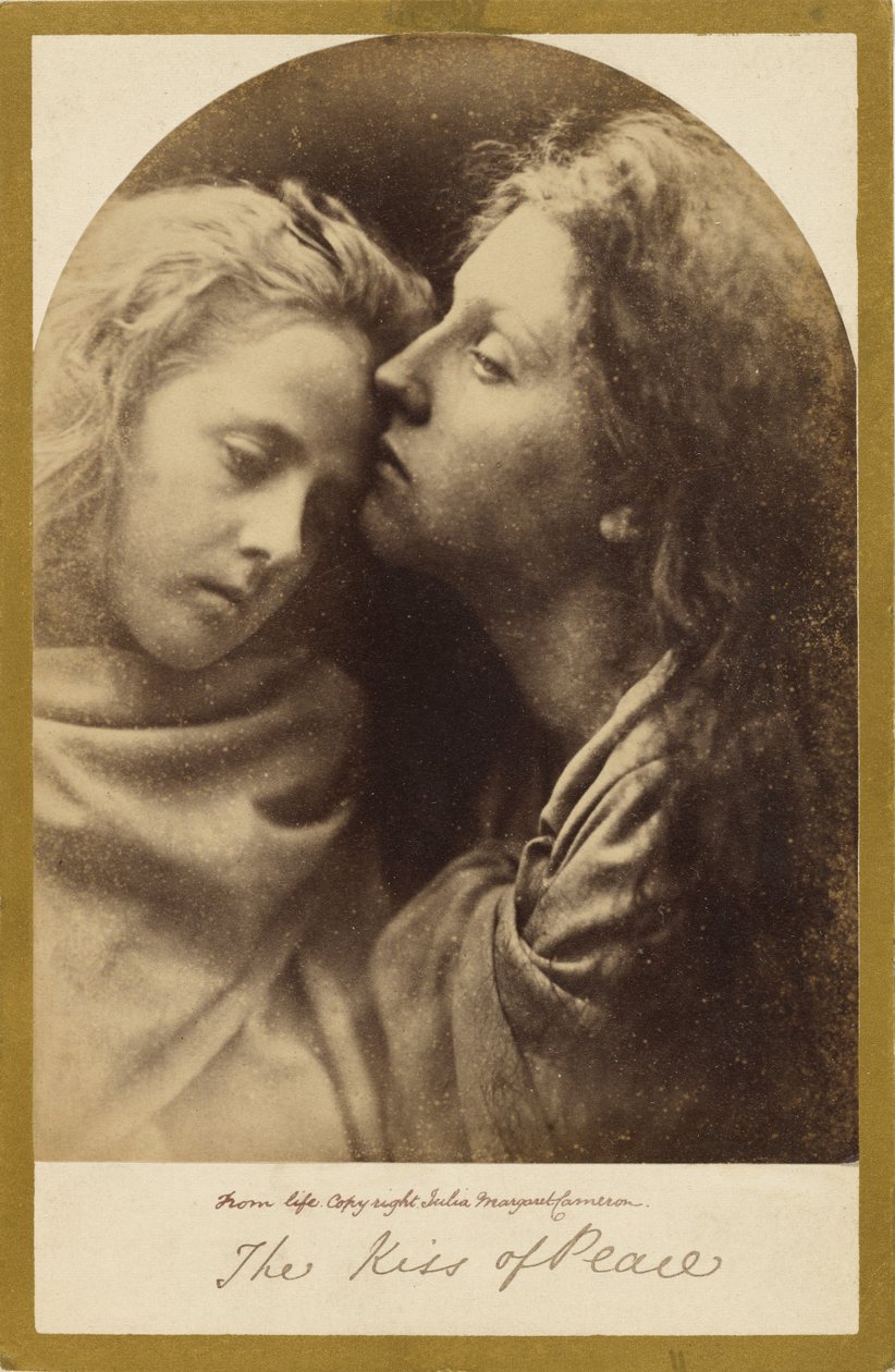 Il bacio della pace da Julia Margaret Cameron