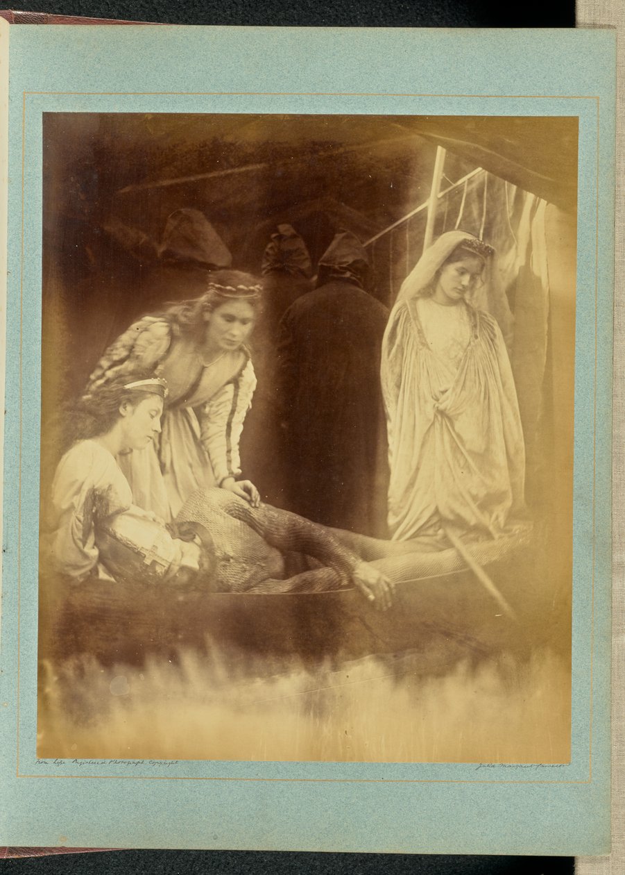 La morte di Artù da Julia Margaret Cameron