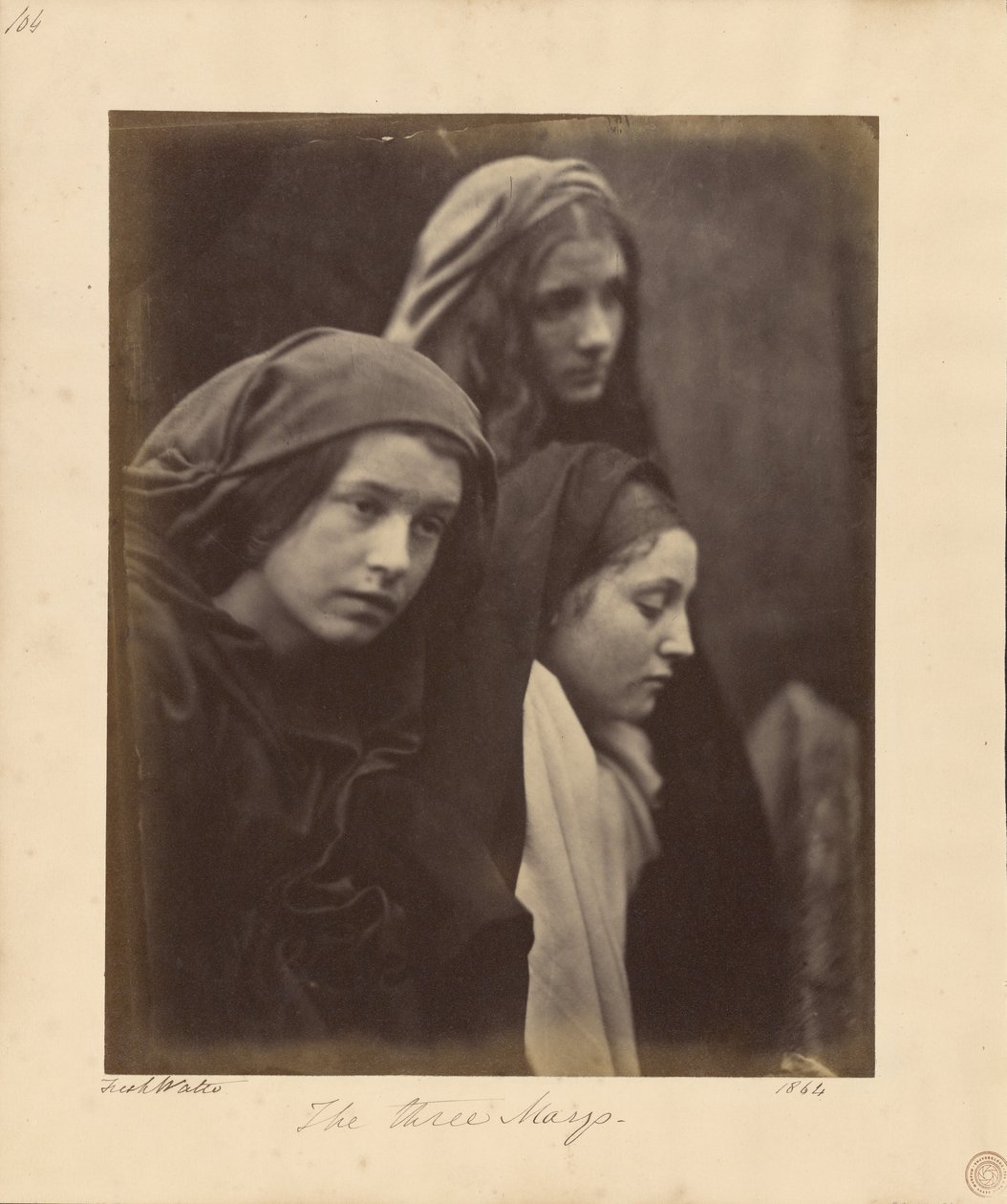 Le tre Marie da Julia Margaret Cameron