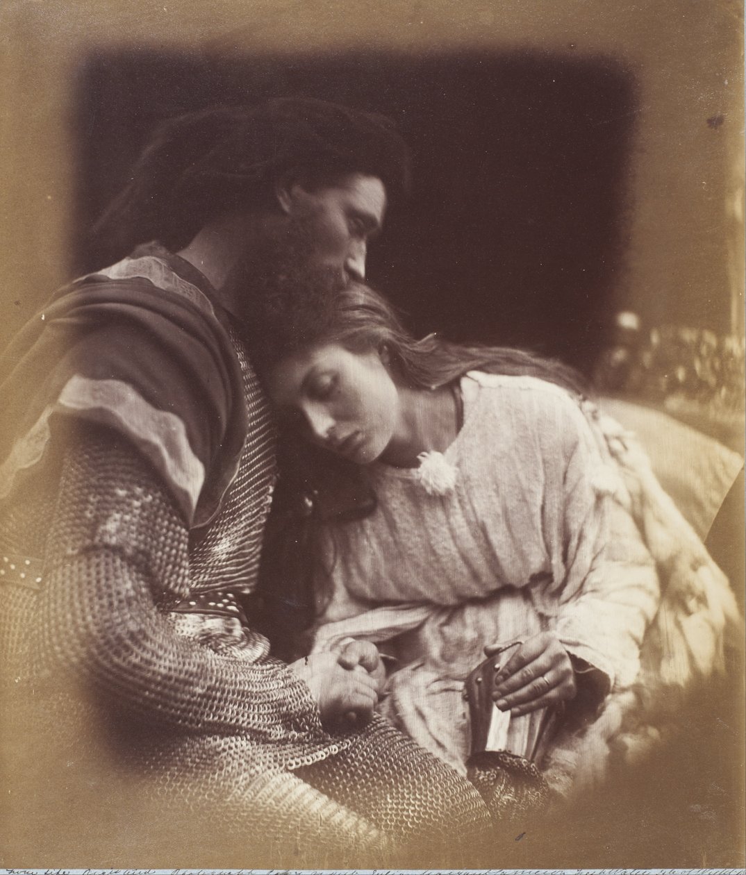La separazione tra Sir Lancillotto e la regina Ginevra da Julia Margaret Cameron