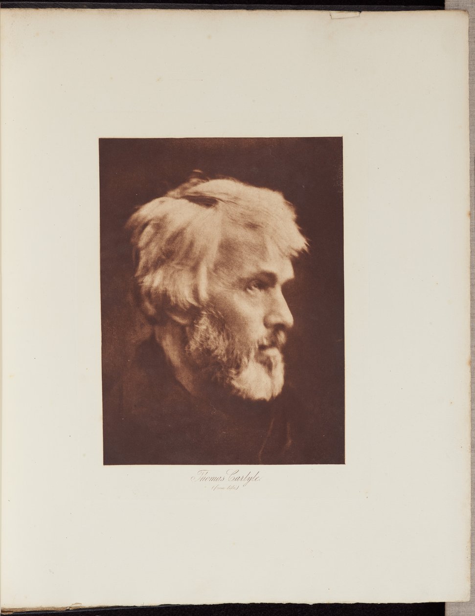 Thomas Carlyle da Julia Margaret Cameron