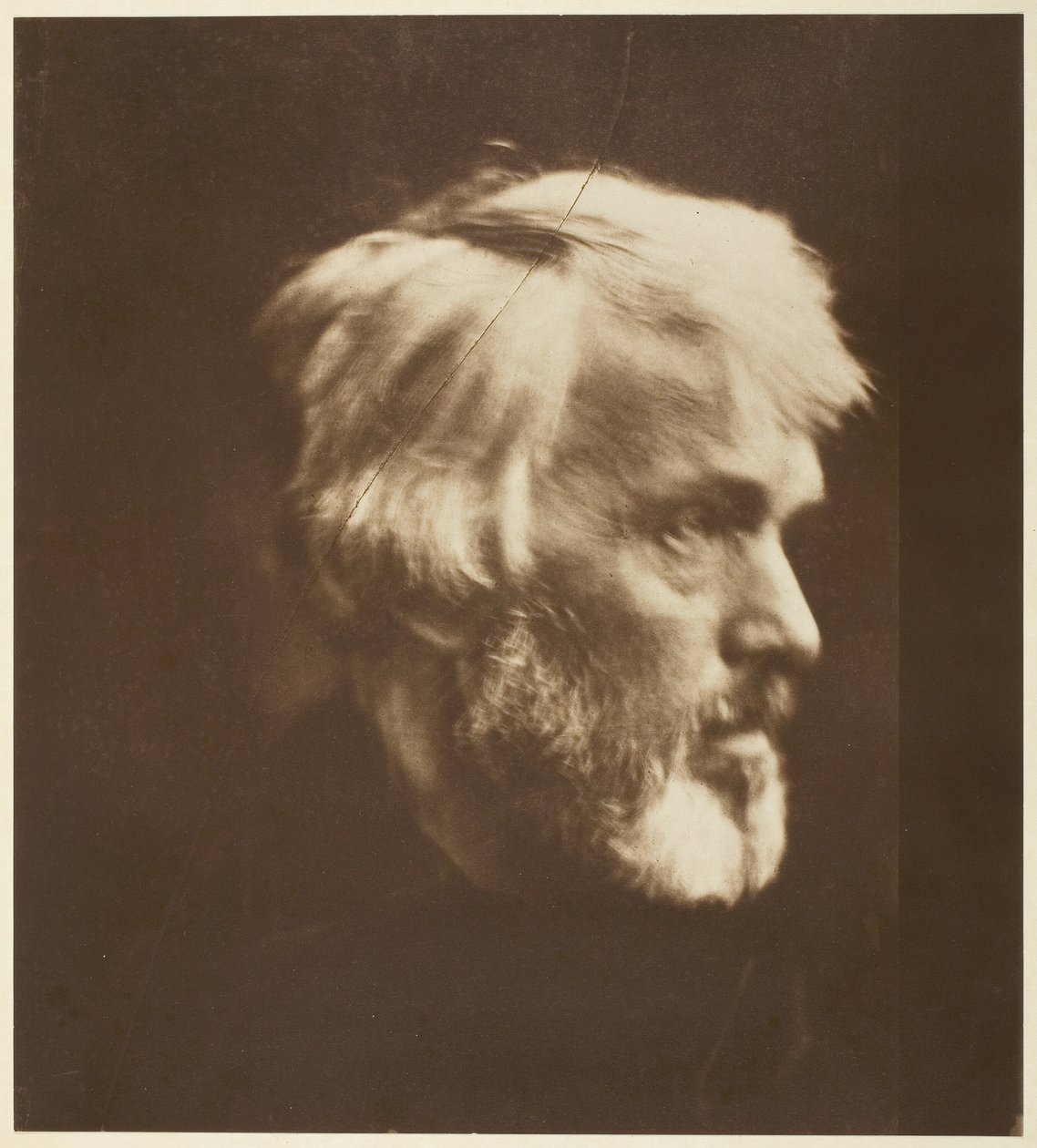 Thomas Carlyle, 1867, stampato 1875 da Julia Margaret Cameron