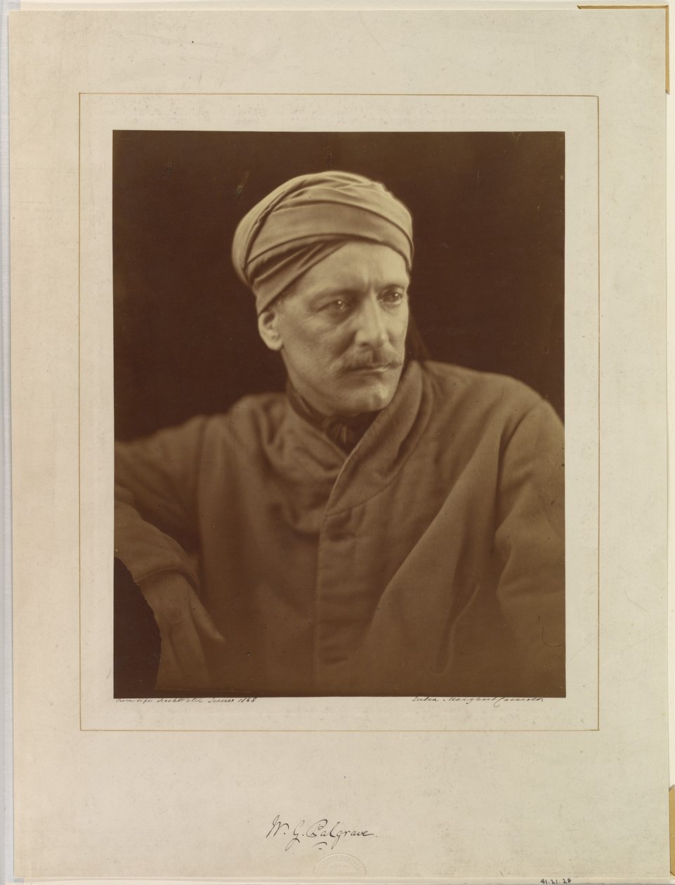 William Gifford Palgrave da Julia Margaret Cameron