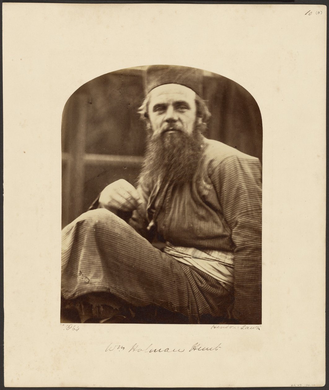 W[illia]m. Holman Hunt da Julia Margaret Cameron