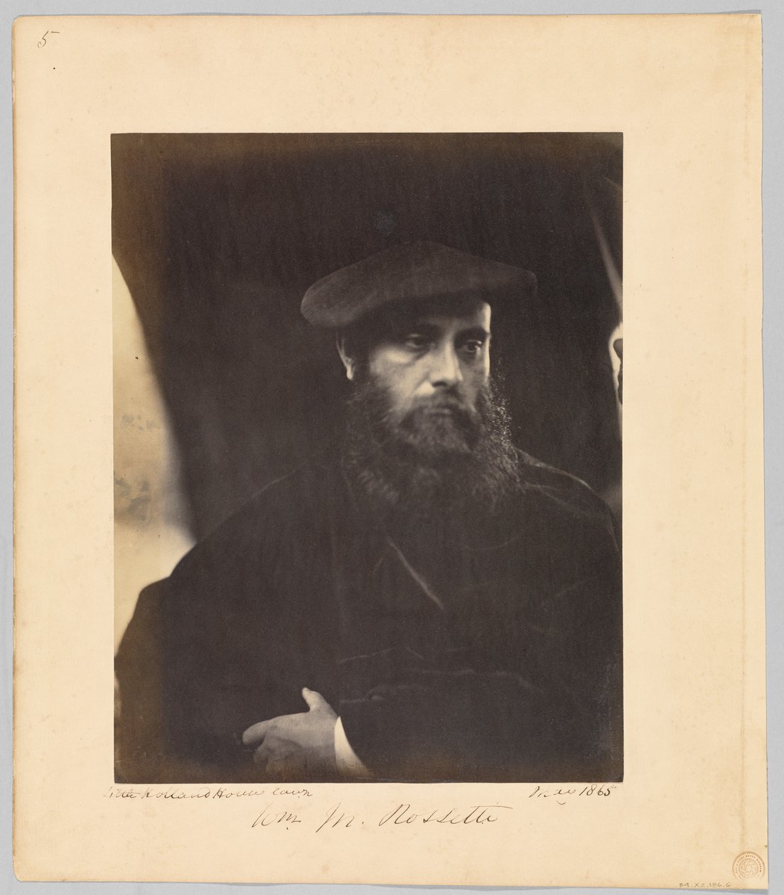 William M. Rossetti da Julia Margaret Cameron