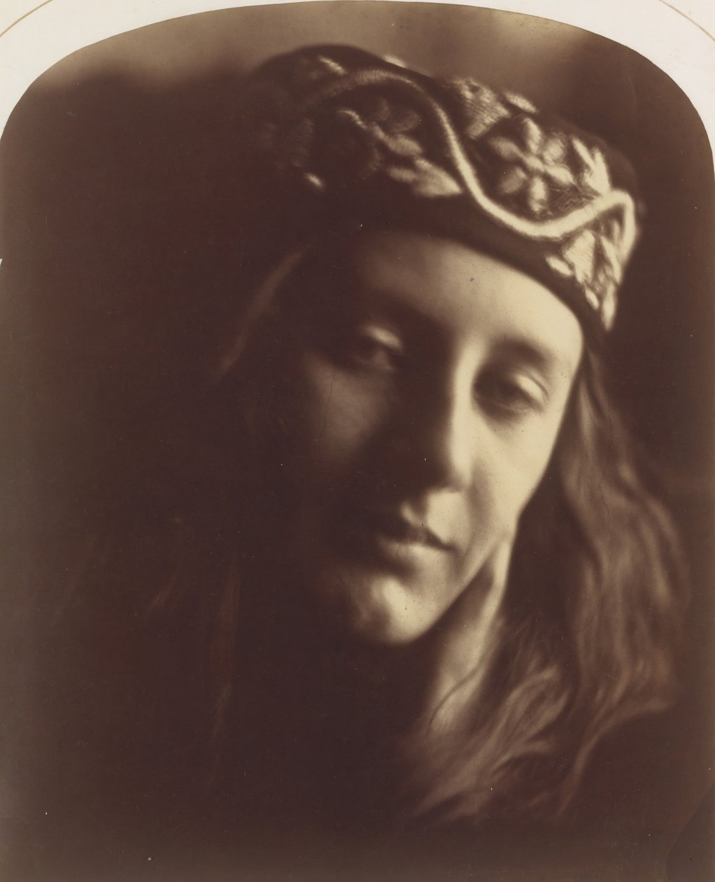 Zoe, cameriera di Atene, 1866 da Julia Margaret Cameron