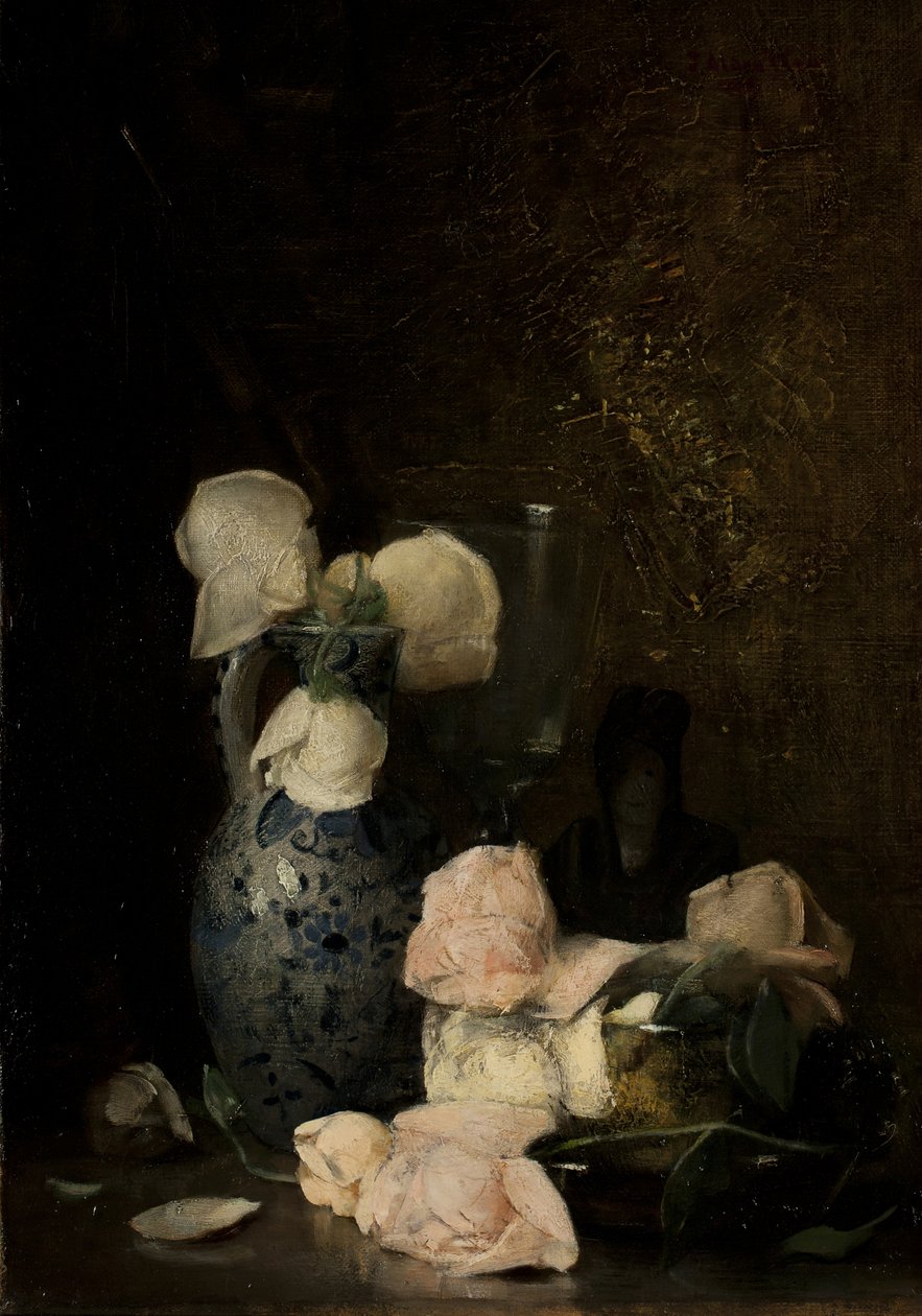 Rose, c.1880-90 da Julian Alden Weir