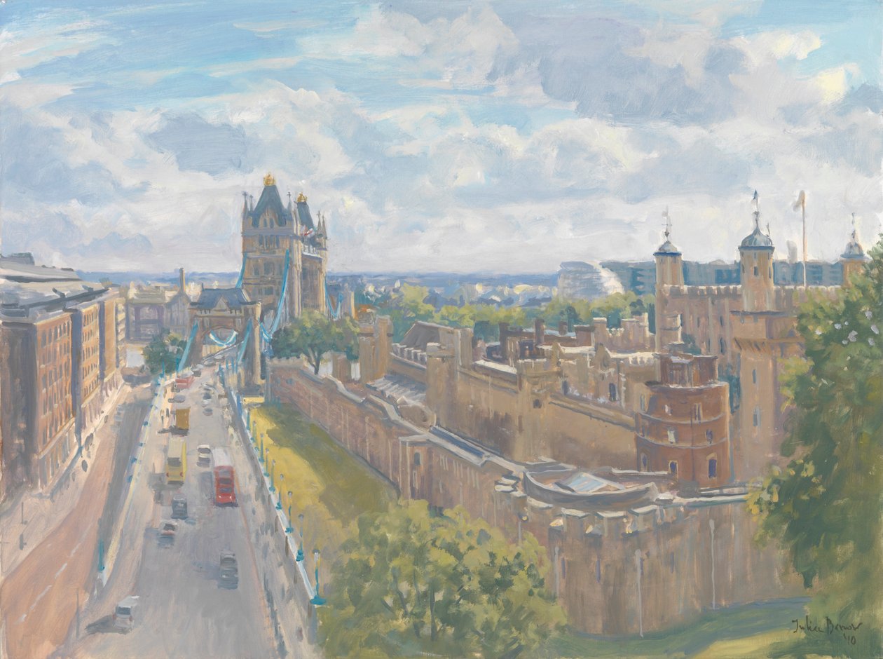 Tower Bridge e la Torre di Londra da Julian Barrow