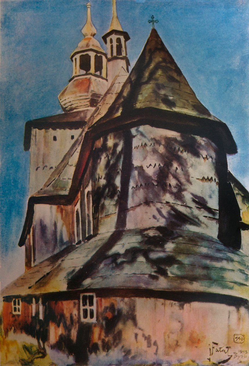 Chiesa vicino a Cracovia da Julian Falat