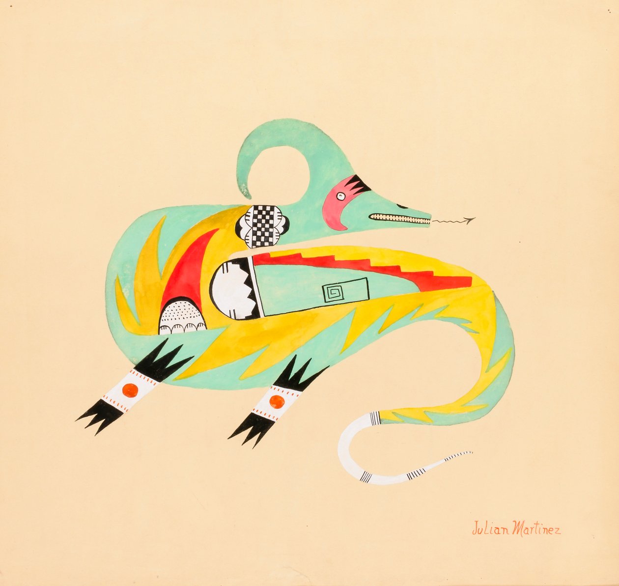 Avanyu, ca. 1923 da Julian Martinez
