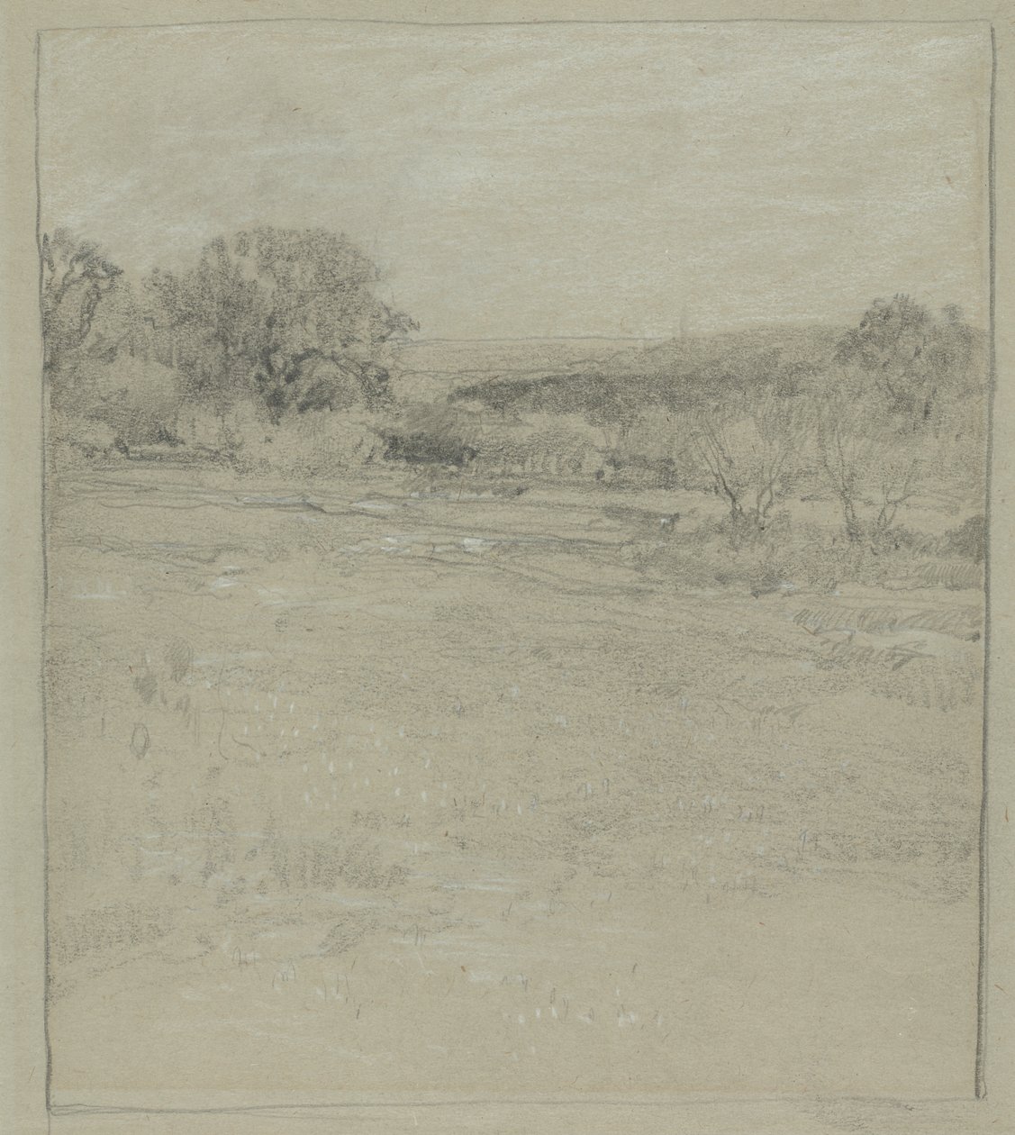 Paesaggio vicino a San Antonio da Julian Onderdonk