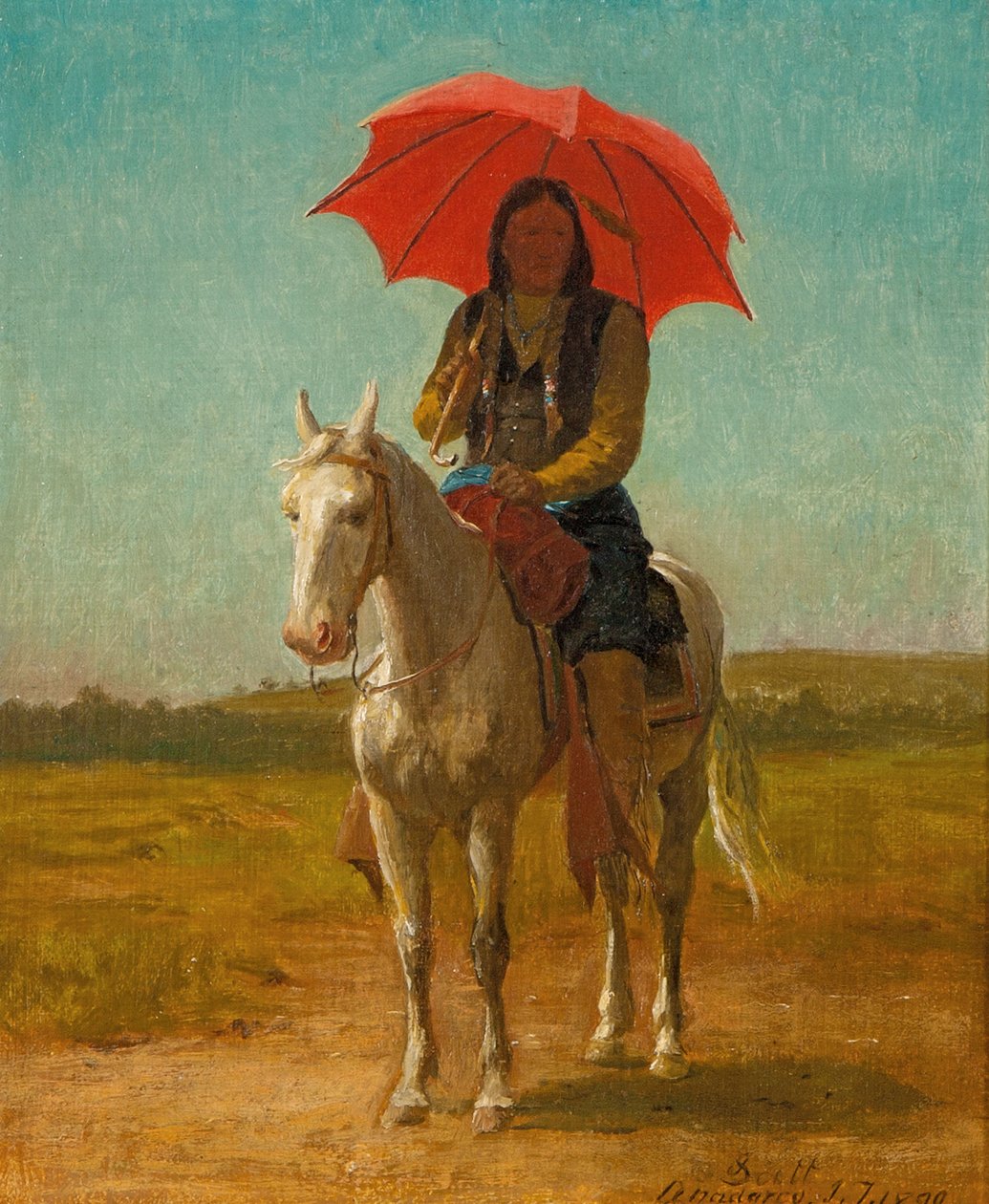 Cavaliere, Anadarko, Oklahoma, 1890 da Julian Scott