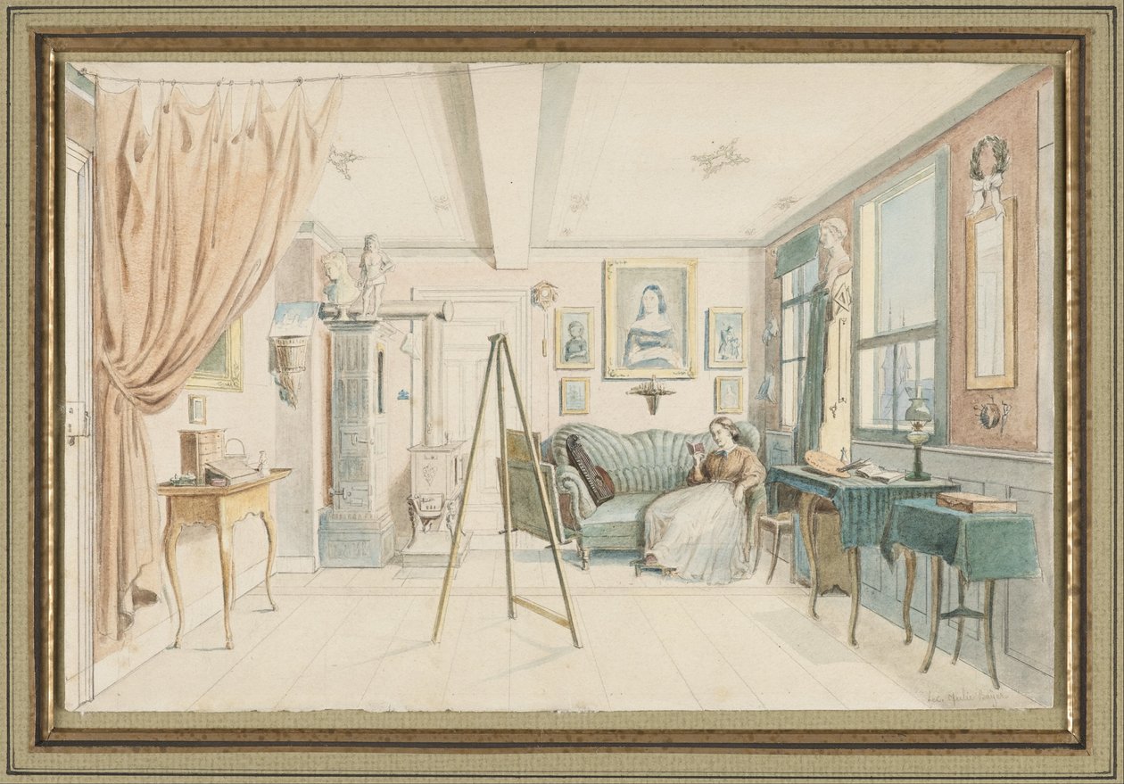 Studio di un artista da Julie Bayer
