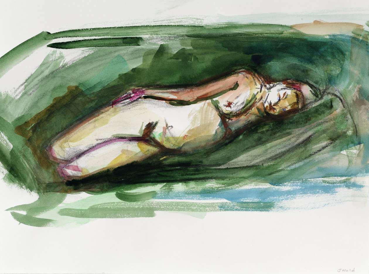 Nudo reclinato da Julie Held