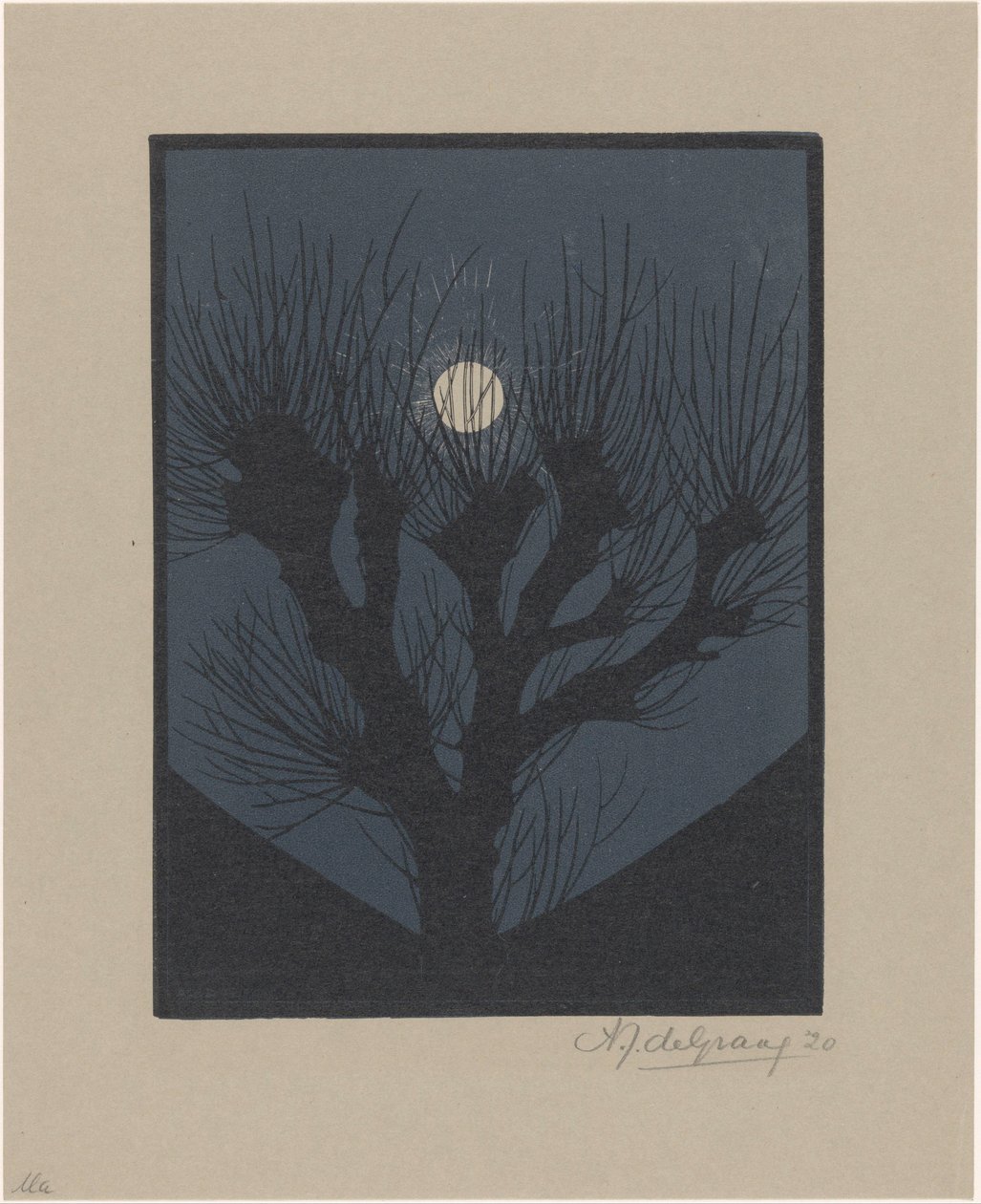 Notte di luna da Julie de Graag (signed by artist)