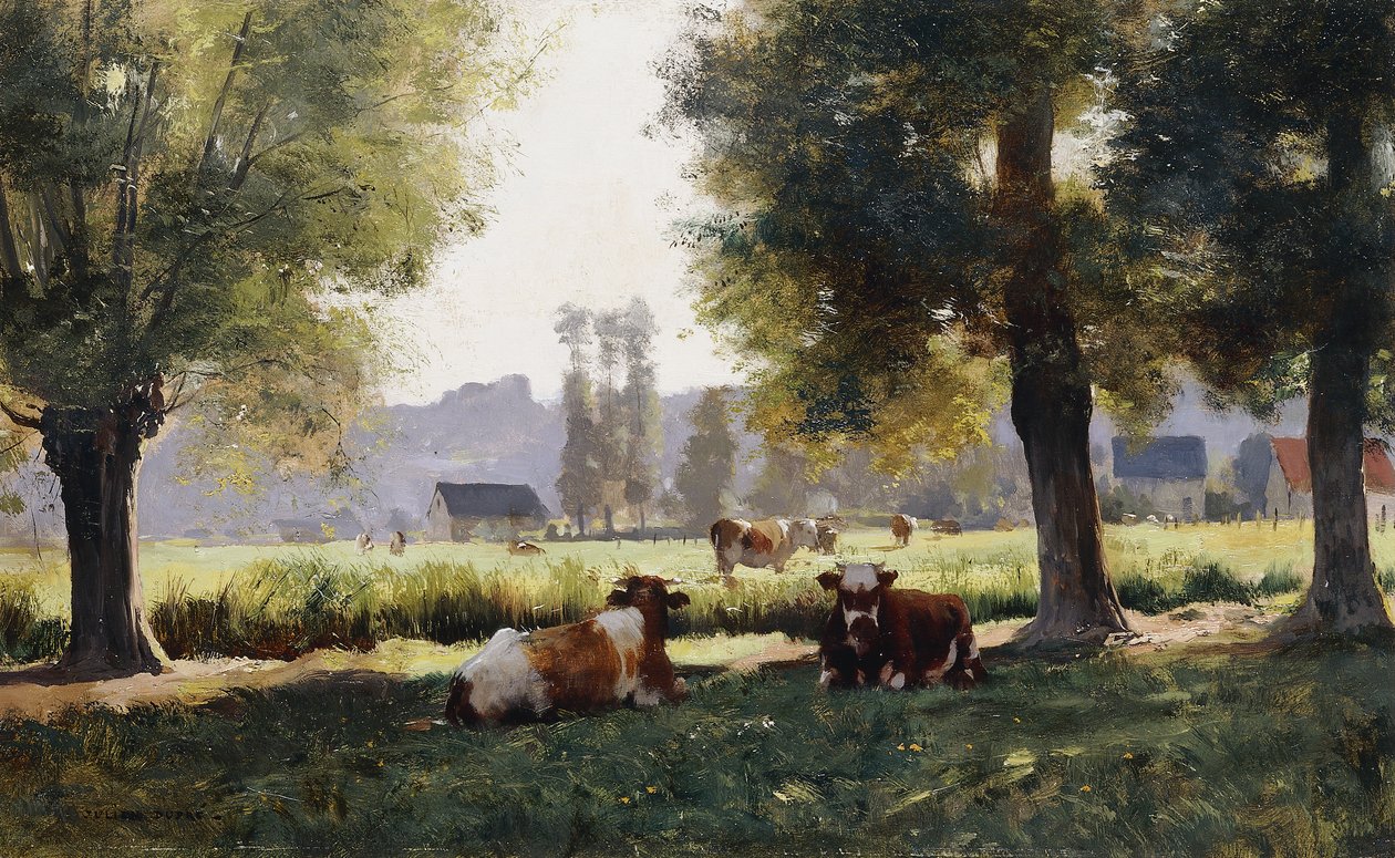Prateria ad Arques-la-Bataille, Normandia da Julien Dupre