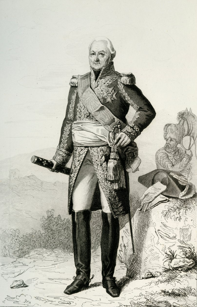 Charles du Houx de Vioménil, 1804, 1839 da Julien Leopold Boilly