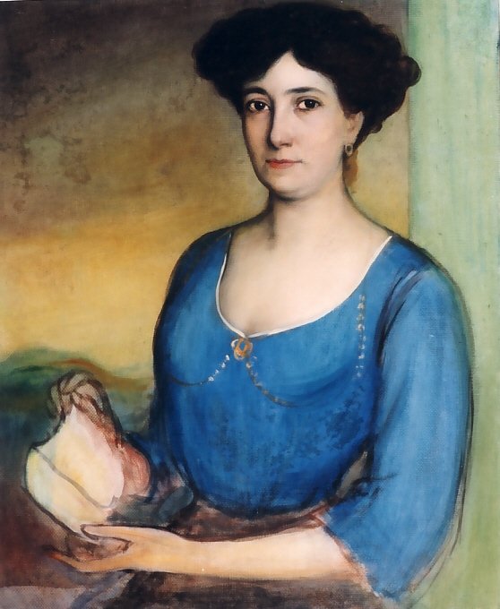 La signora di Casanueva (bozzetto per il ritratto) da Julio Romero de Torres