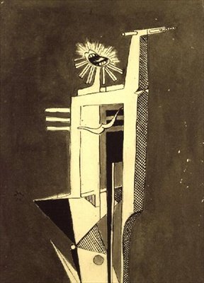 Figura Urlante, Il Profeta, 1941 da Julio Gonzalez