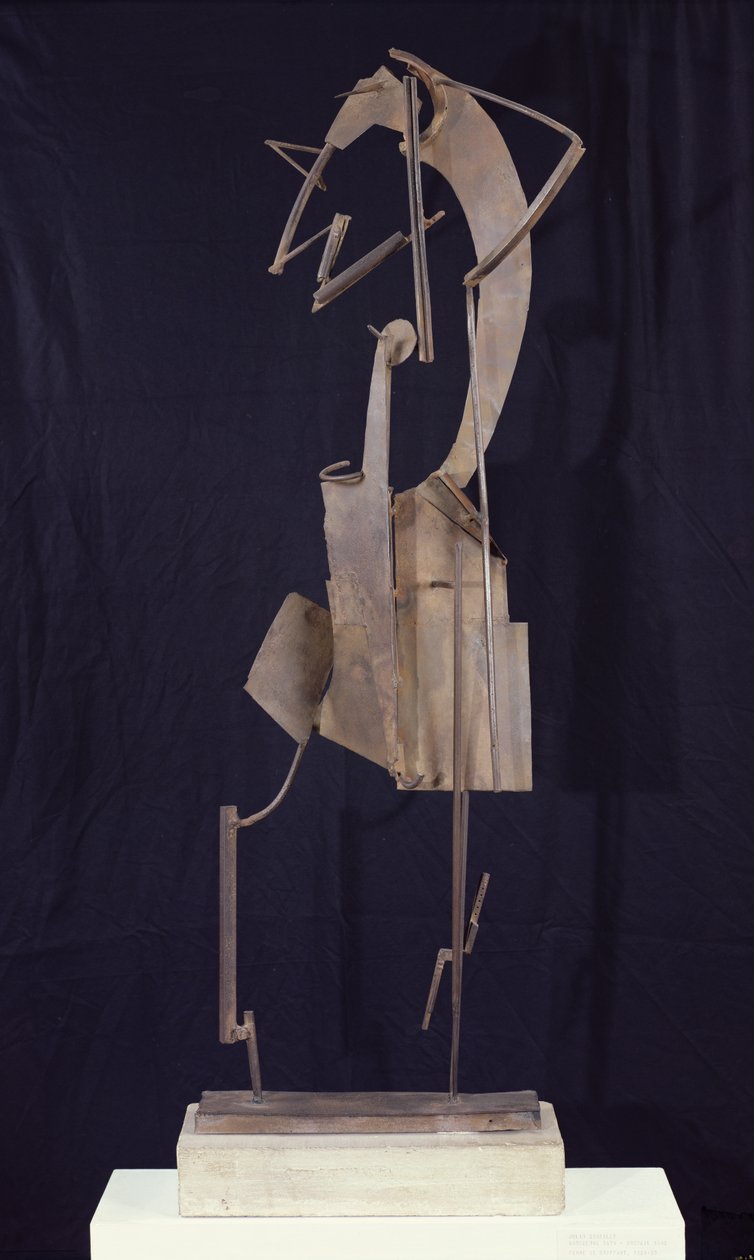 Donna che si sistema i capelli, 1929-30 da Julio Gonzalez