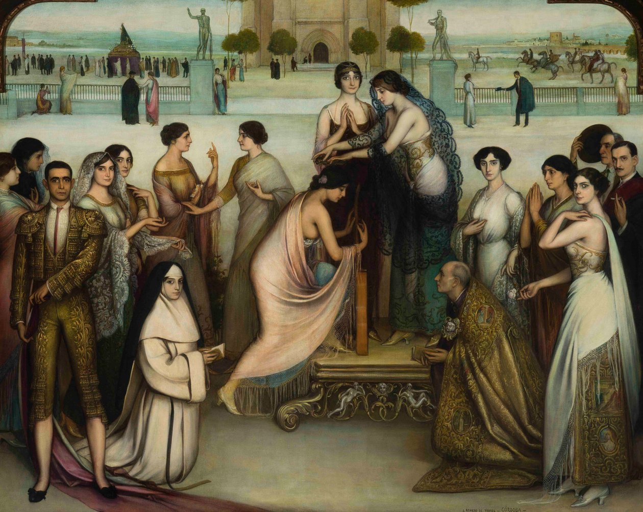 La consagración de la copla, 1911-1912 da Julio Romero de Torres