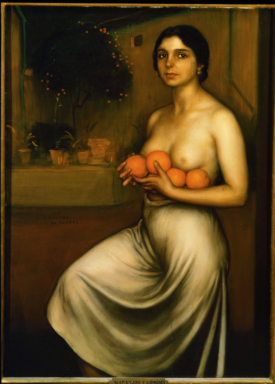 Arance e limoni (pittura) da Julio Romero de Torres